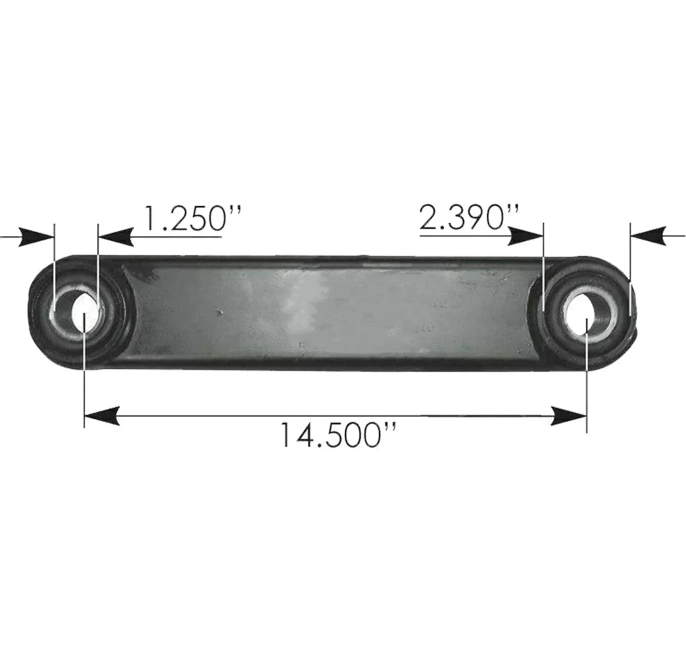 91544001 Neway Flagg Triangle Suspension N268 Rigid Torque Radius Rod N268