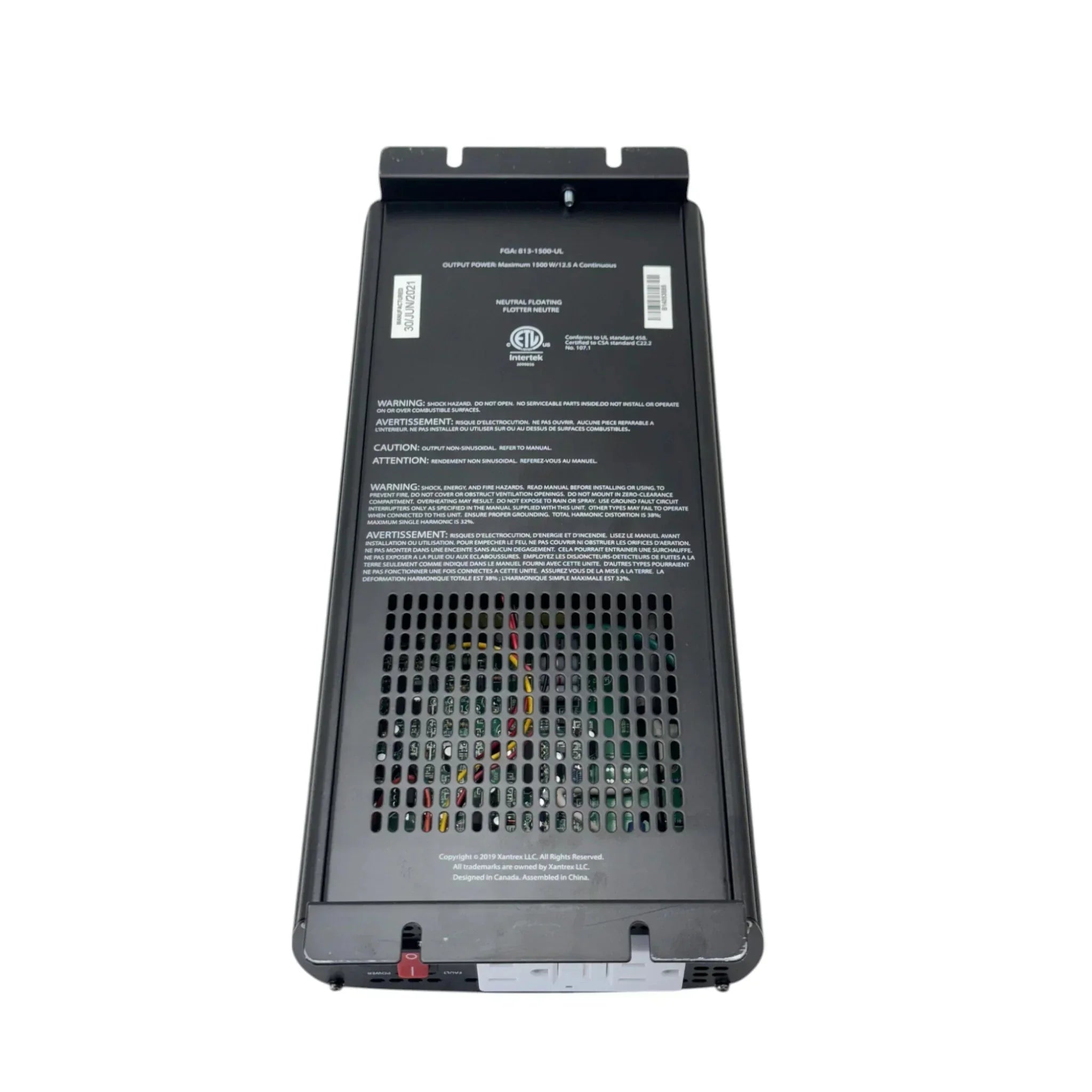9201-0001-A-A Genuine Purkeys Inverter 1500 Watt 12V