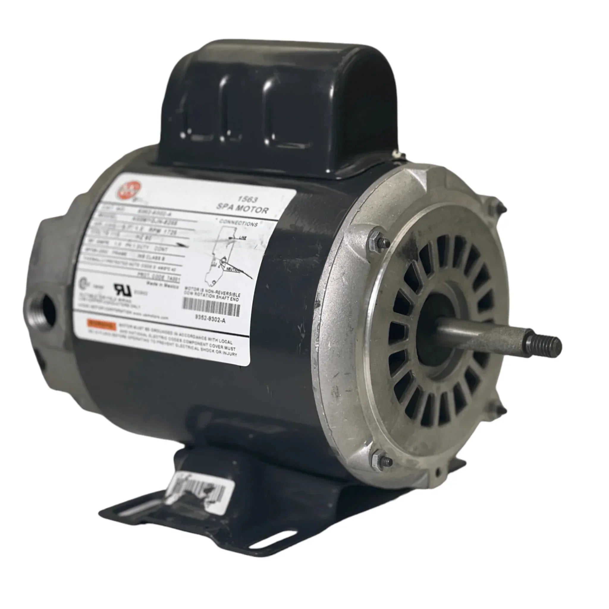 9352-9302-A Us Motors Spa Motor K55Mygjn-8255 Model