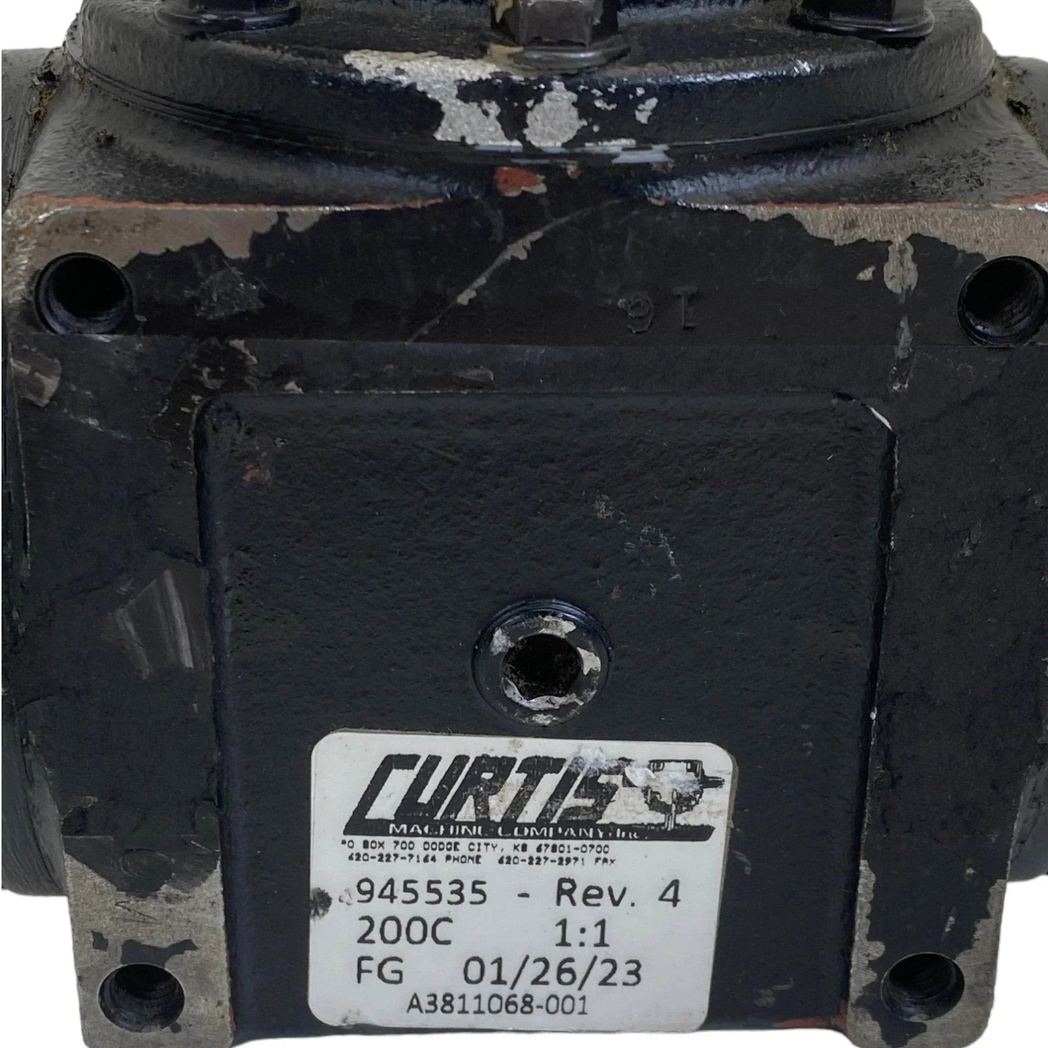 945535 Curtis Machine Company Lower Steering Gear Box