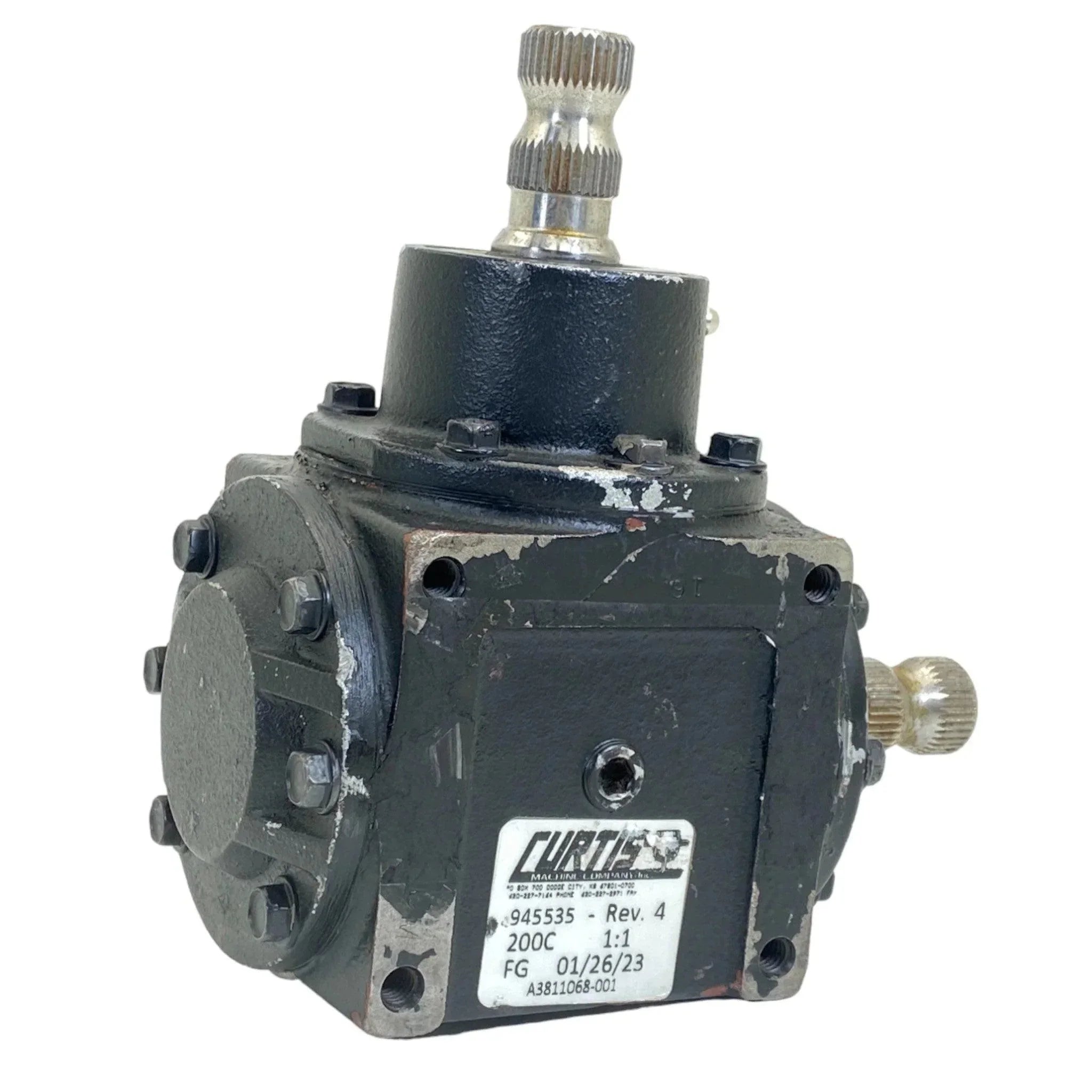 945535 Curtis Machine Company Lower Steering Gear Box