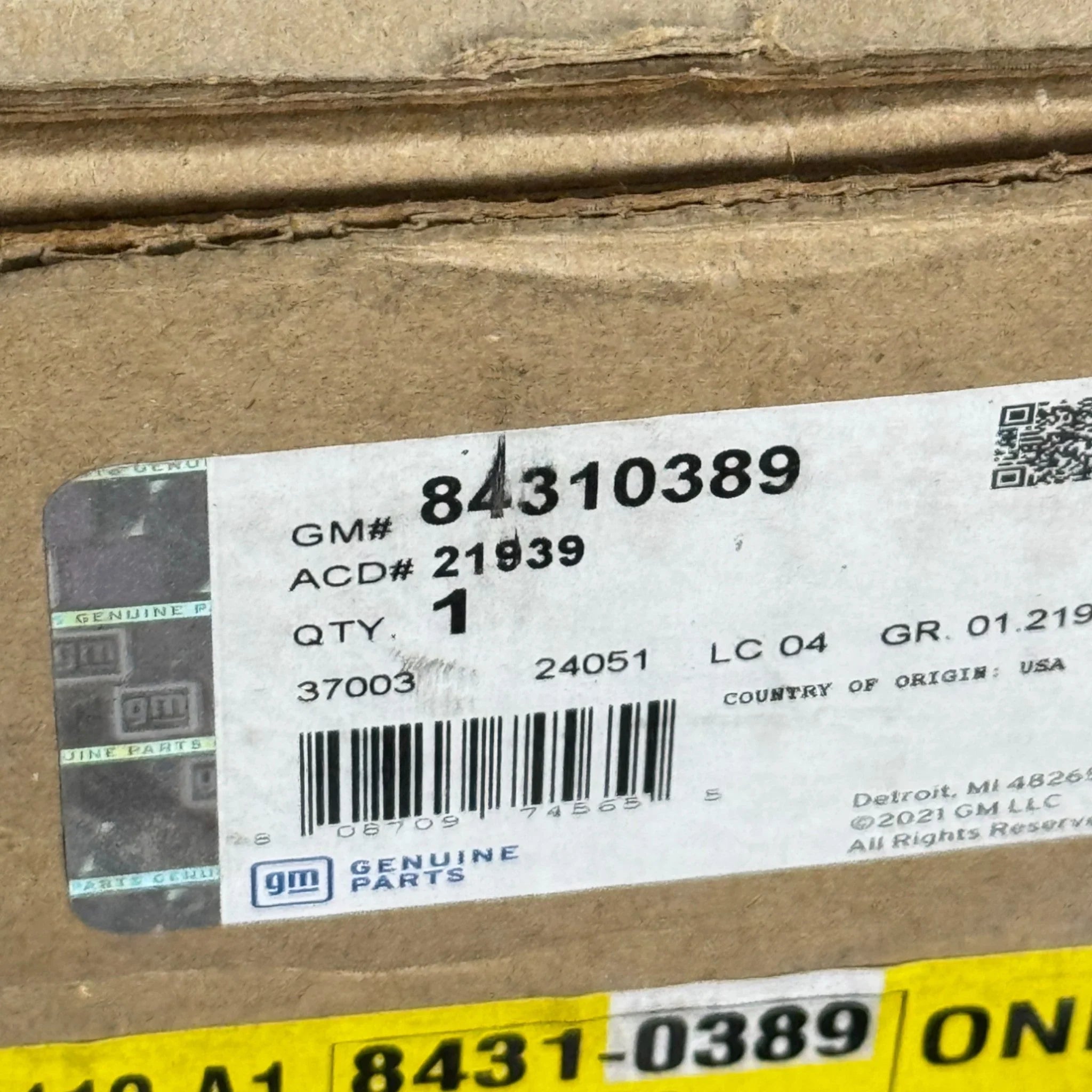12332 Genuine GM Radiator