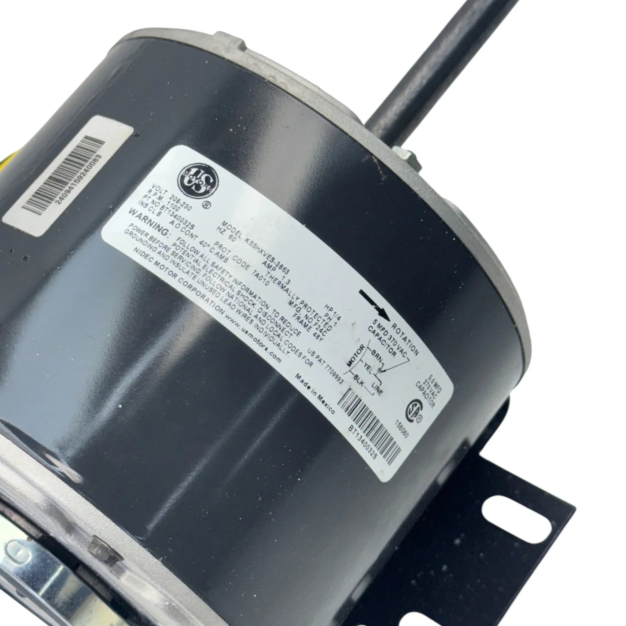 BT1340032S US Motors Blower Motor 208-230V