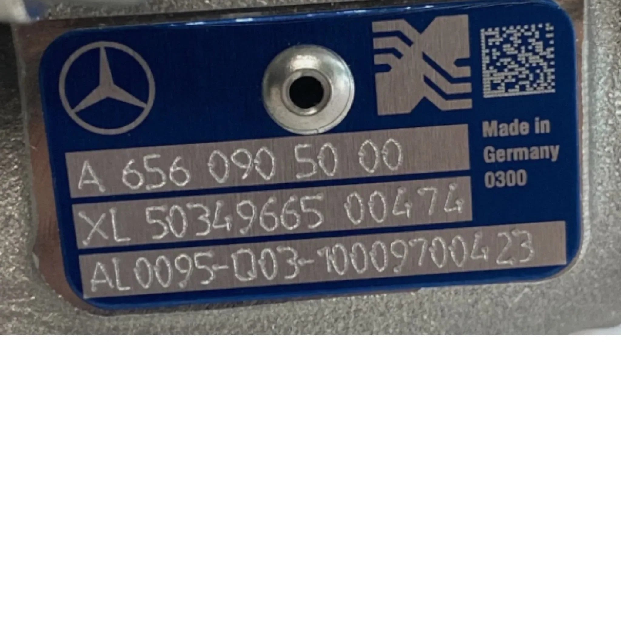 A6560905000 Mercedes Benz Turbocharger