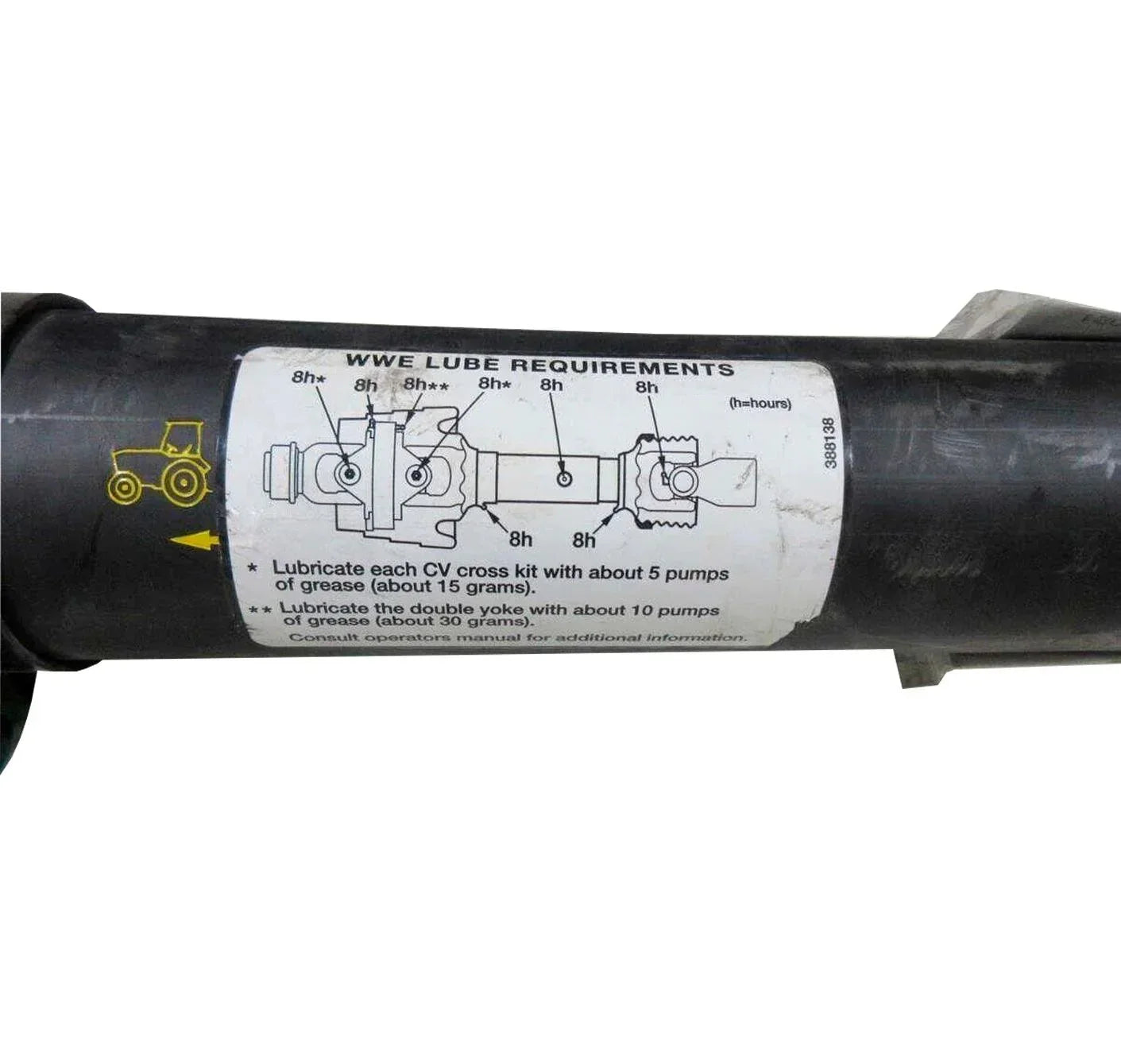 A-Wt48481 Genuine Walterscheid Constant Velocity Tractor Half Shafts