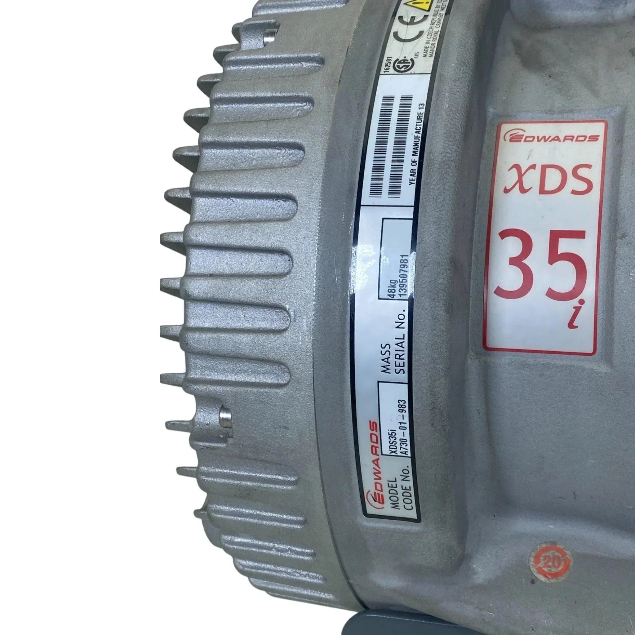 A73001983 Edwards Scroll Vacuum Pump XDS35i