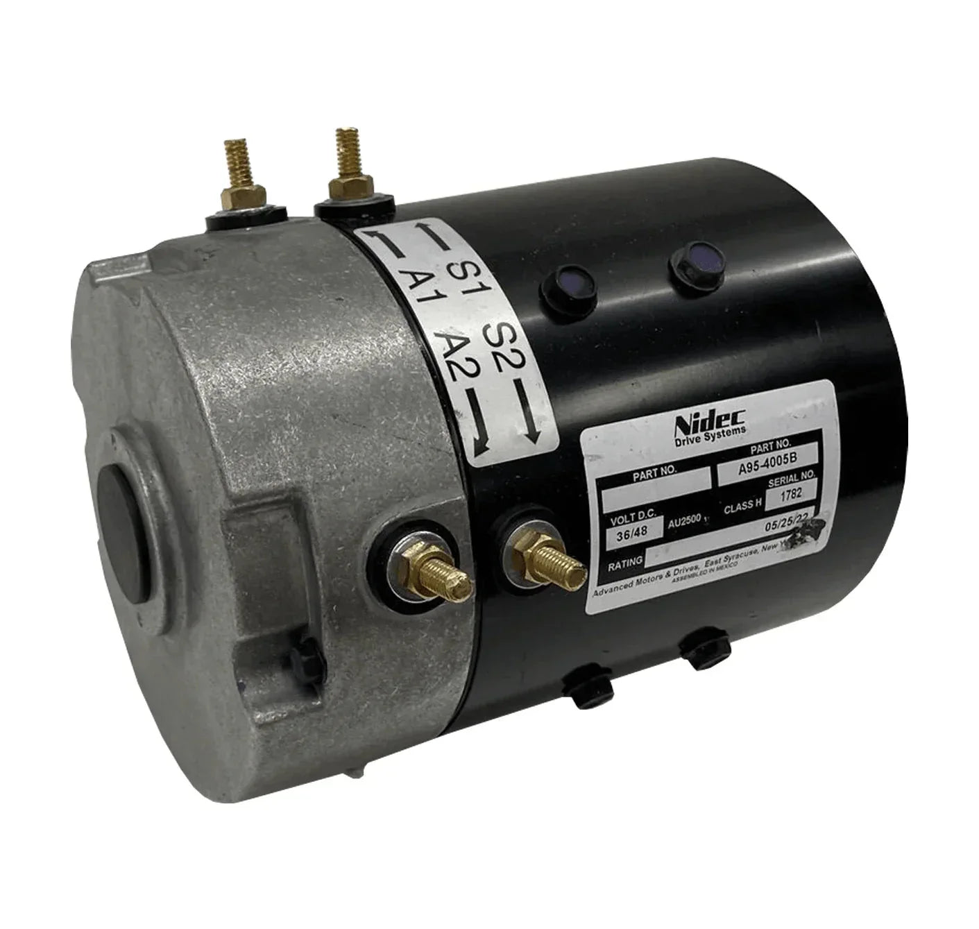 A95-4005B Genuine Nidec Golf Cart Electric Motor 36/48V