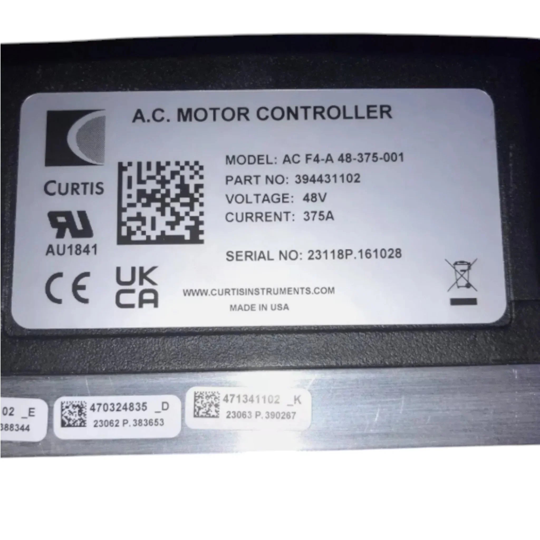 AC F4-A 48-375-001 Curtis AC Motor Controller