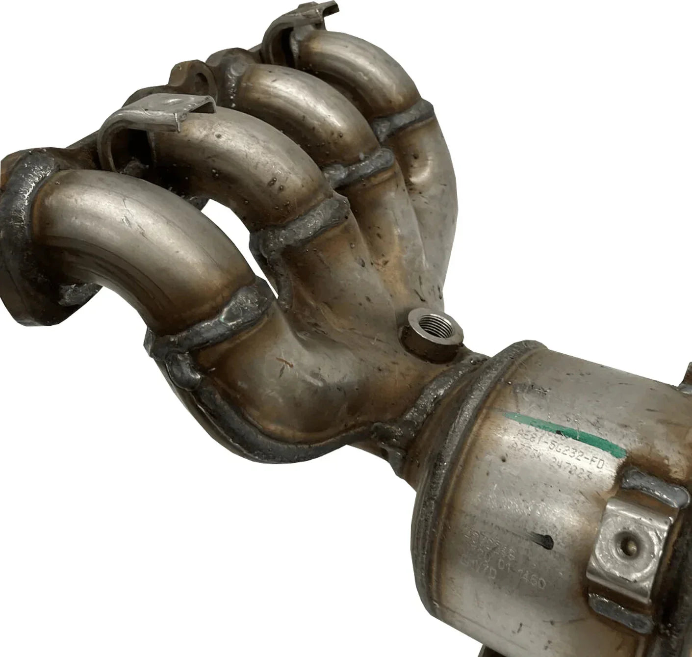 Ae8Z-5G232-A Genuine Ford Exhaust Manifold And Catalytic Converter
