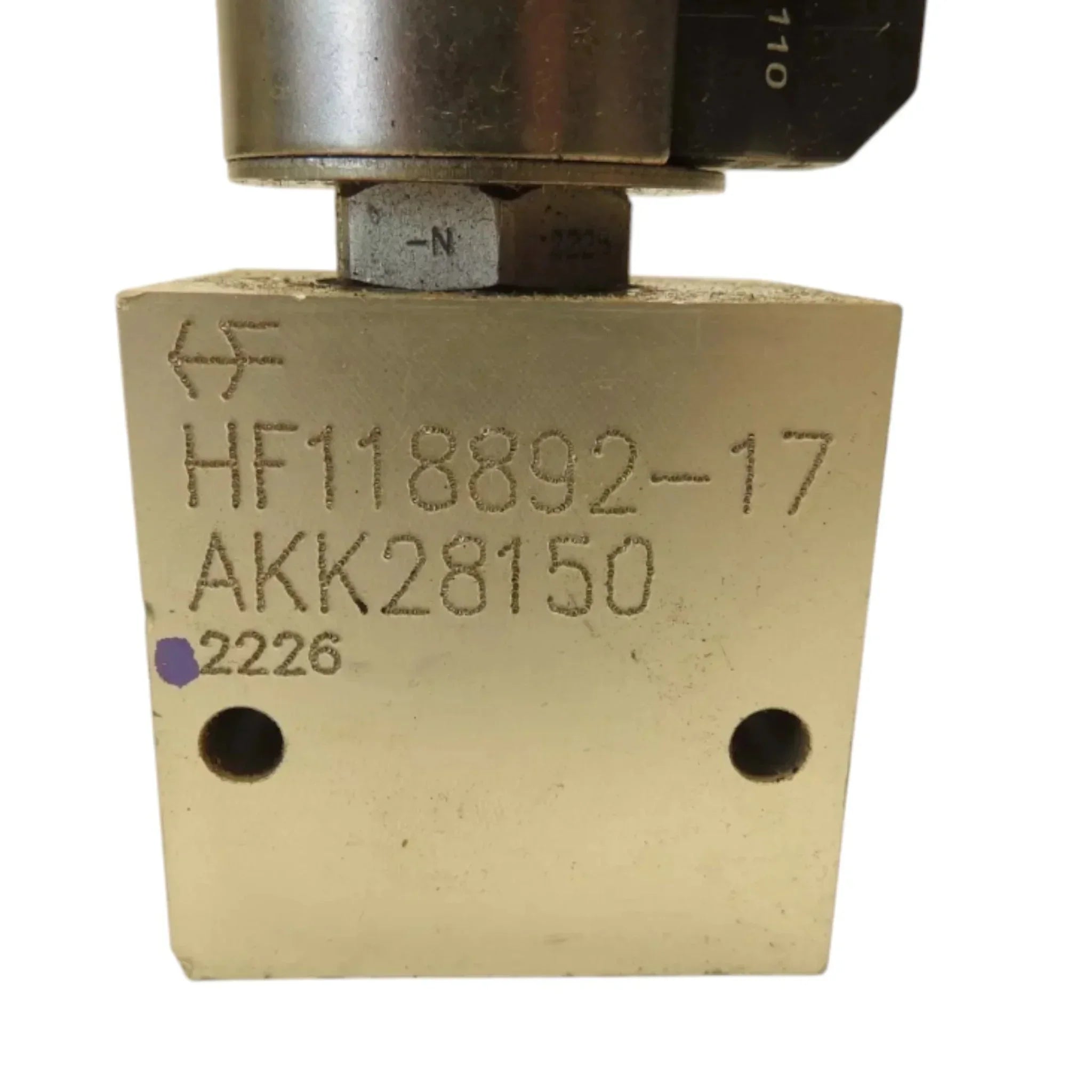 AKK28150 John Deere Poppet Valve Assembly