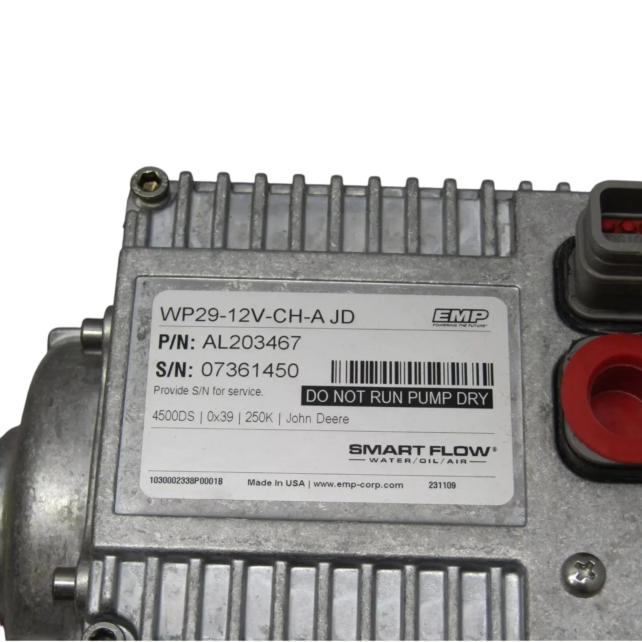 AL203467 Genuine John Deere Electrical Water Pump