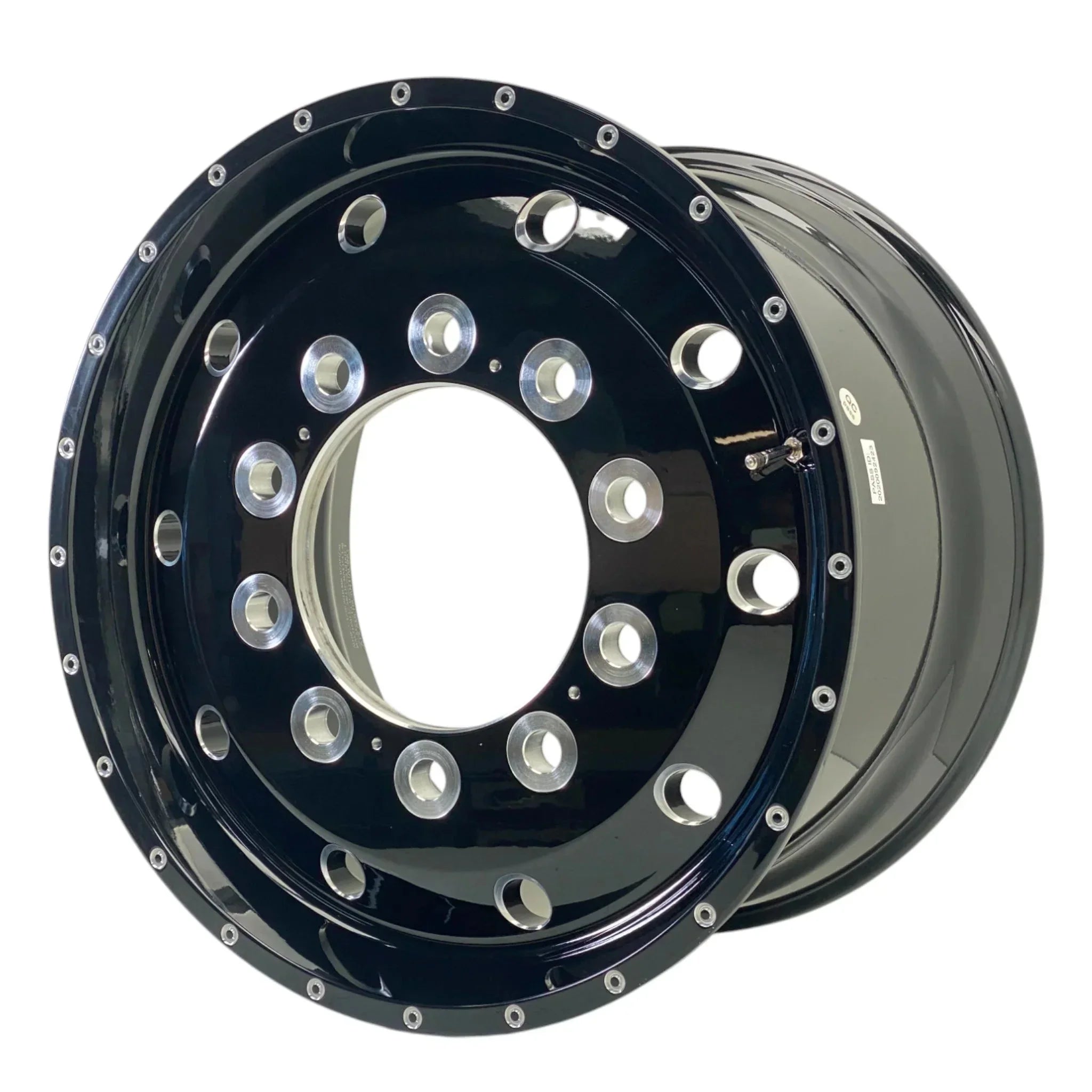 AO405221210301H Genuine ATX Front Gloss Black Milled Wheel