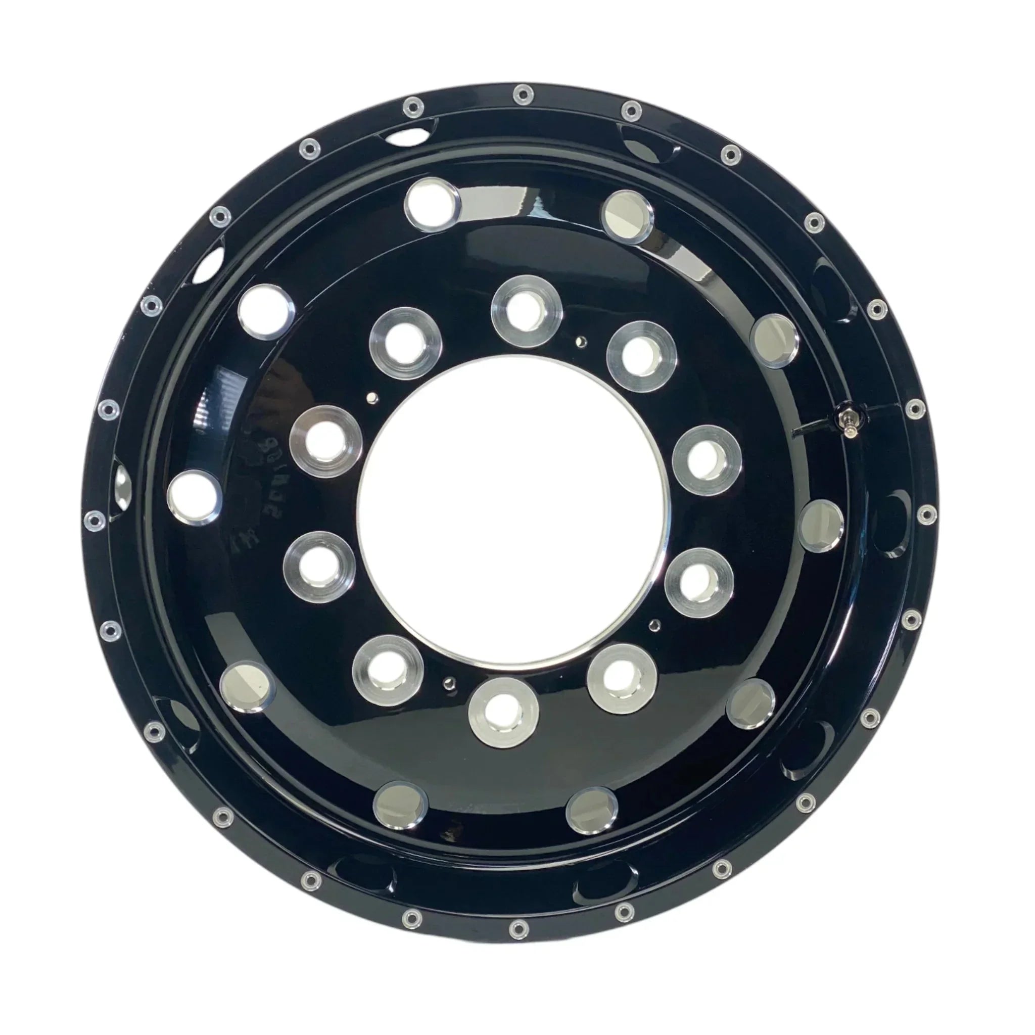 AO405221210301H Genuine ATX Front Gloss Black Milled Wheel