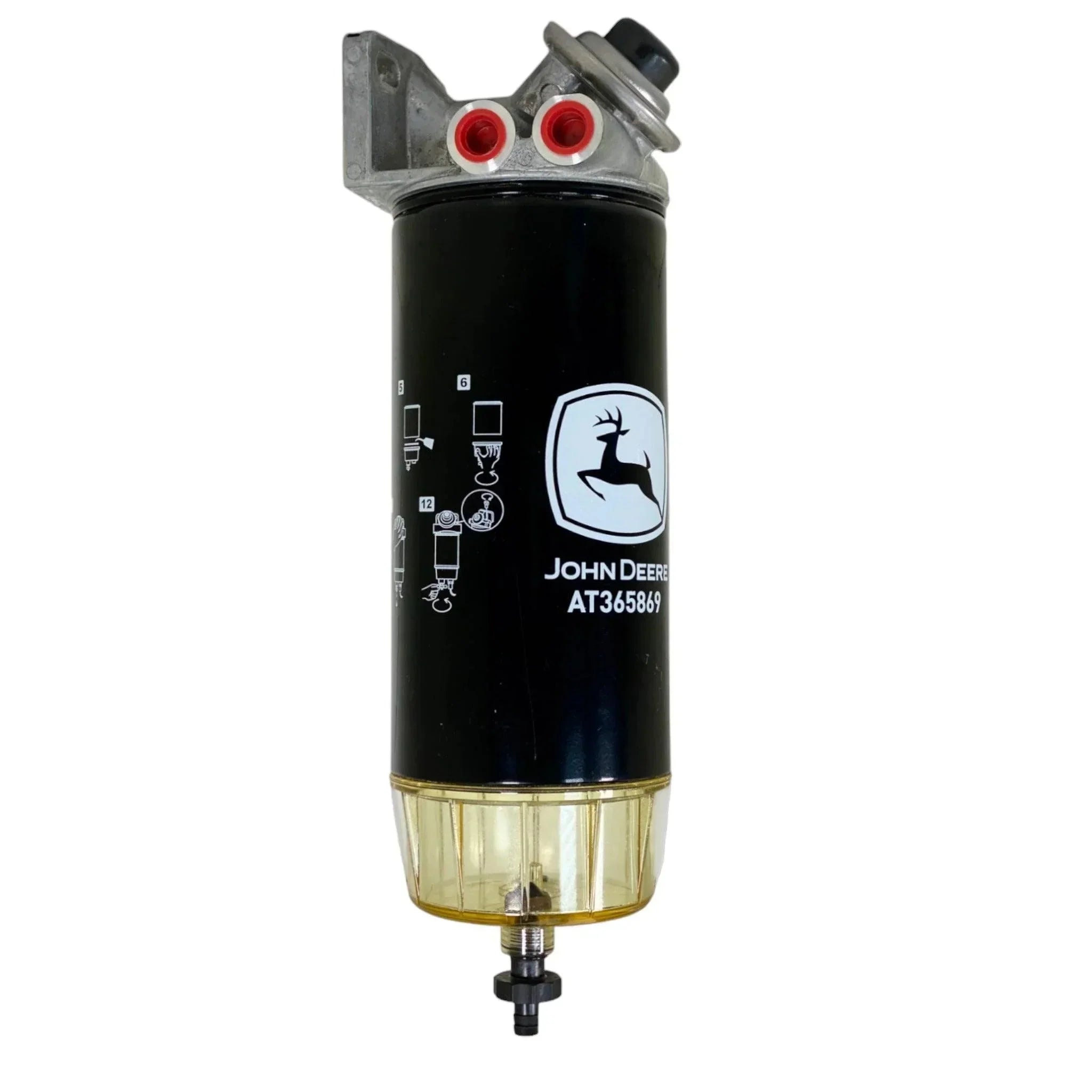 AT374689 Genuine John Deere Water Separator Fuel Filter Heater