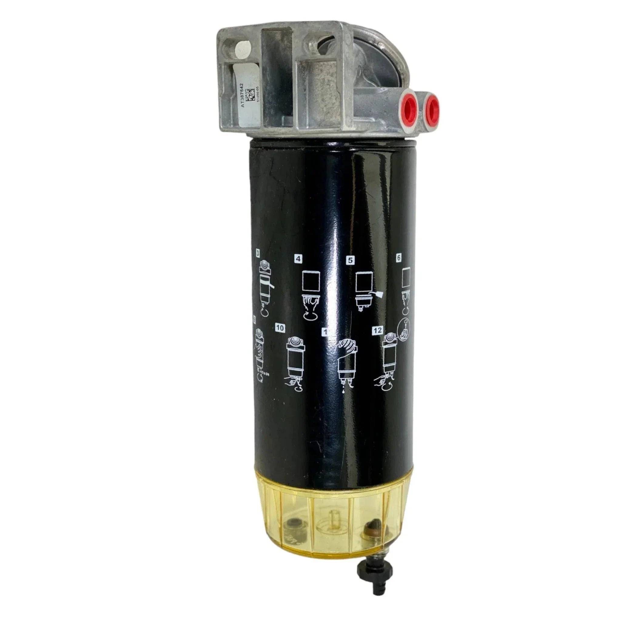 AT374689 Genuine John Deere Water Separator Fuel Filter Heater
