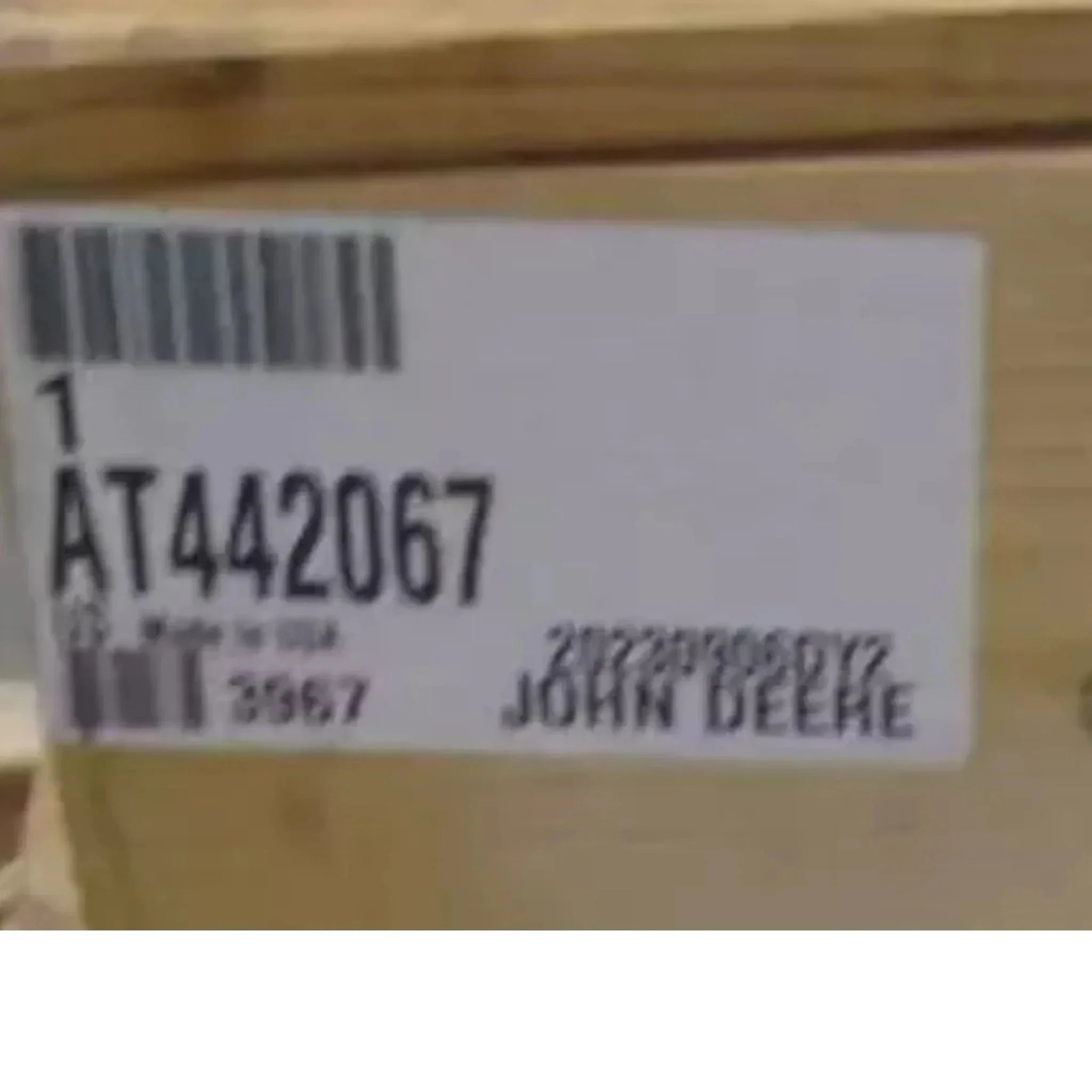 AT442067 Genuine John Deere Hydrostatic Drive Motor