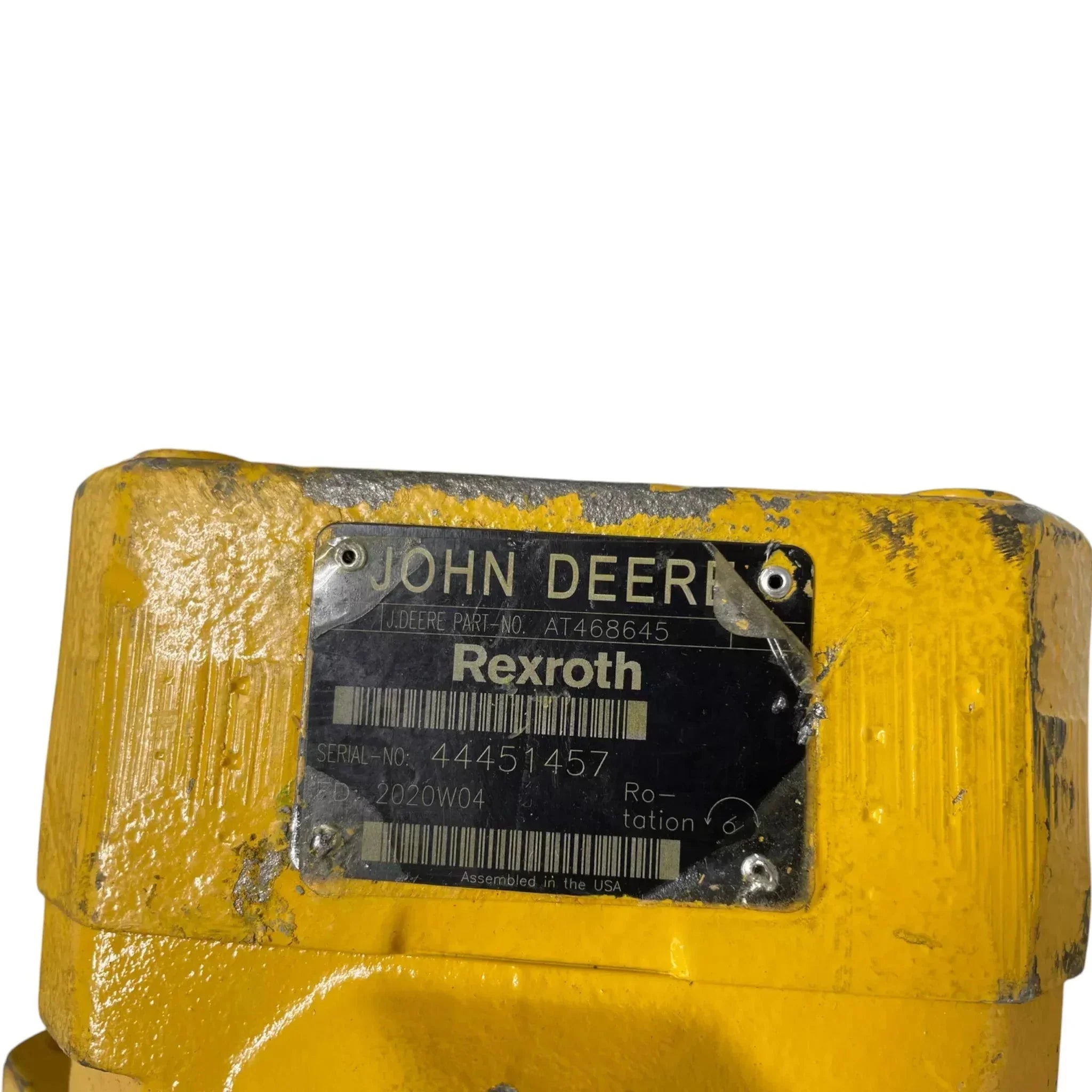 AT468645 Genuine John Deere Hydraulic Piston Motor