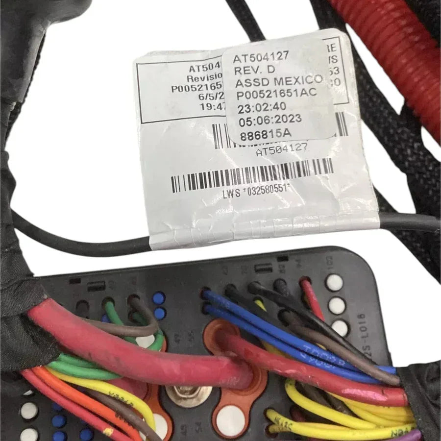 AT504127 John Deere Chassis Wiring Harness