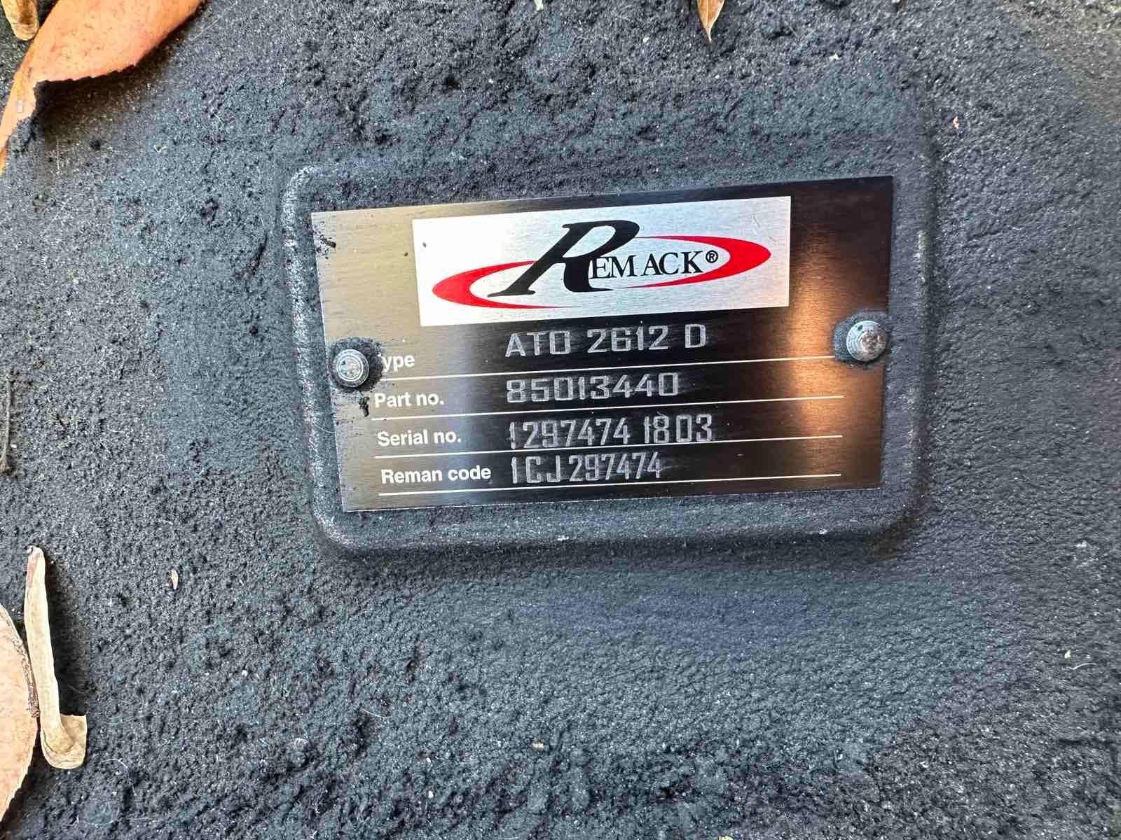 ATO2612D Remack M-Drive Transmission Assembly 395k miles