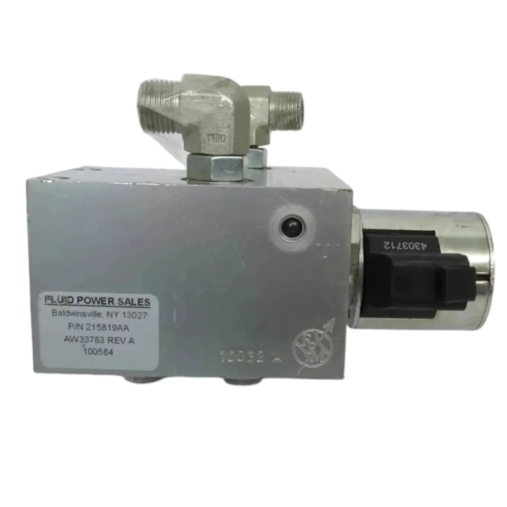AW33783 John Deere Solenoid Hydraulic Valve