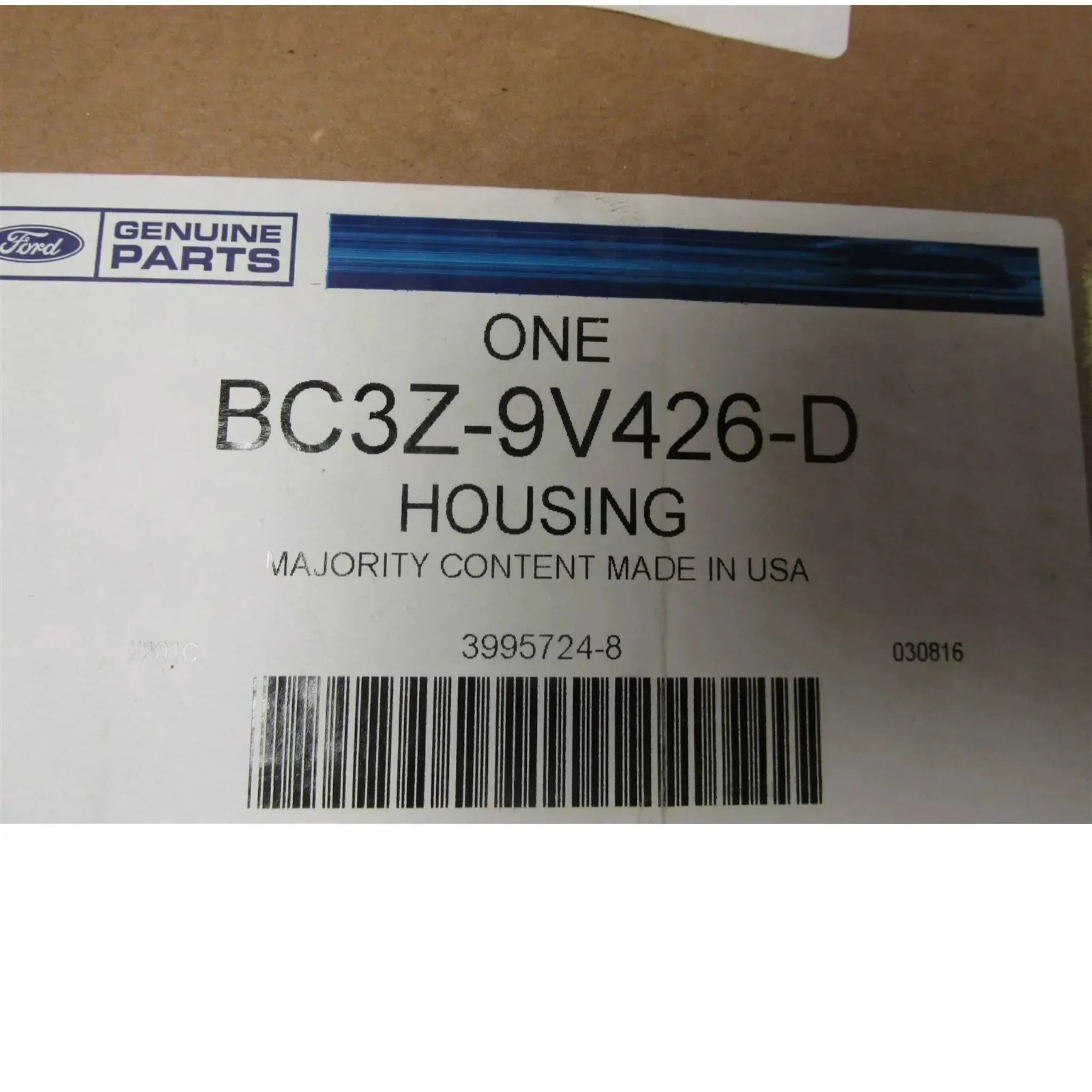 BC3Z9V426D Genuine Ford Housing