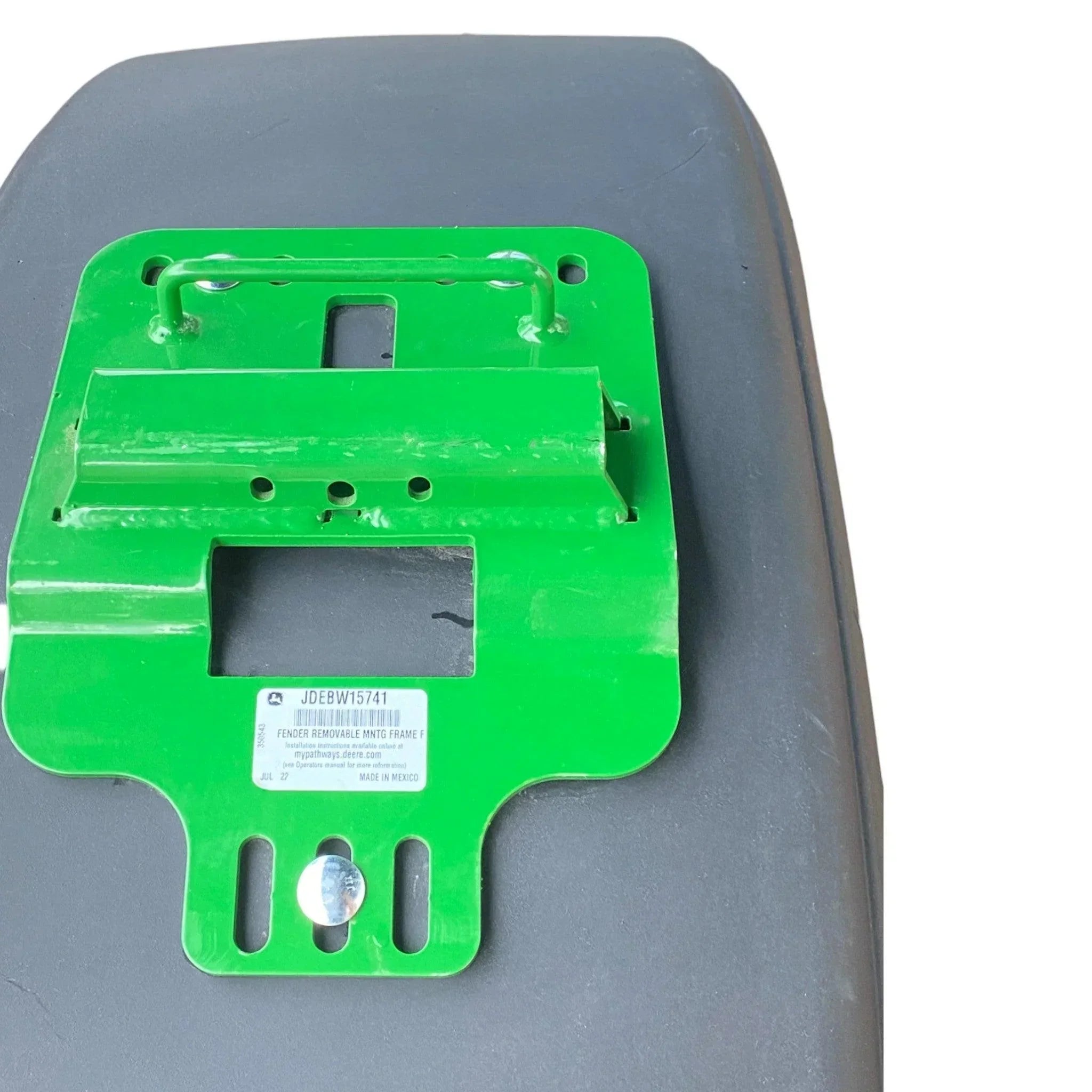 BW15906 Genuine John Deere Stationary Front Fender