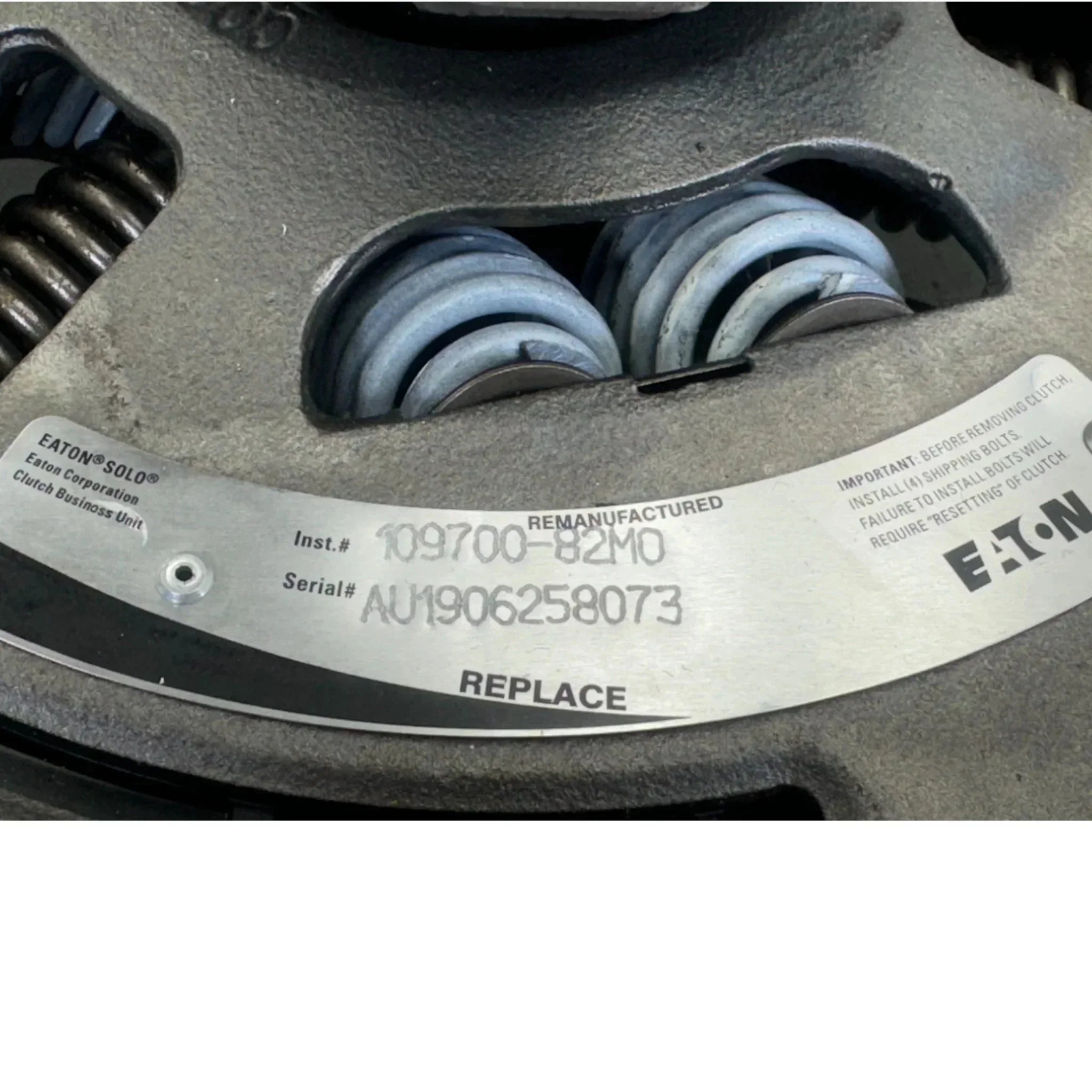 SP10970082M0 Genuine Eaton Clutch - 2 IN 10 Spline 15.5 In