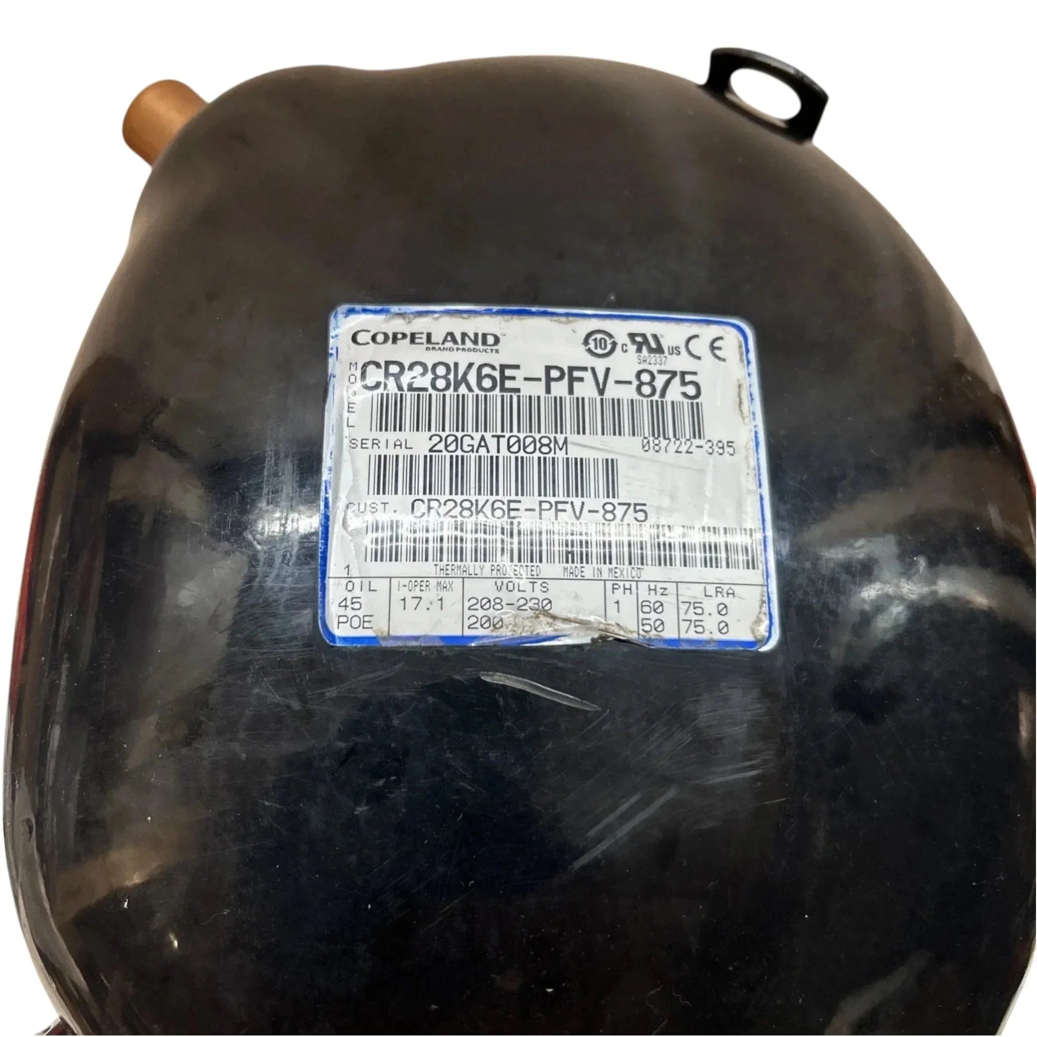 CR24K6EPFV875 Copeland Scroll Compressor