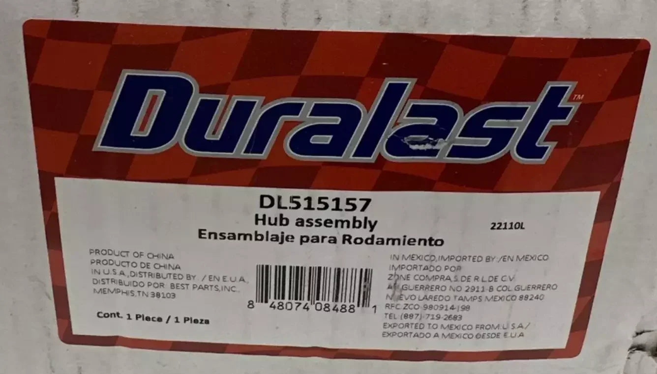 DL515157 Duralast Wheel Hub Assembly