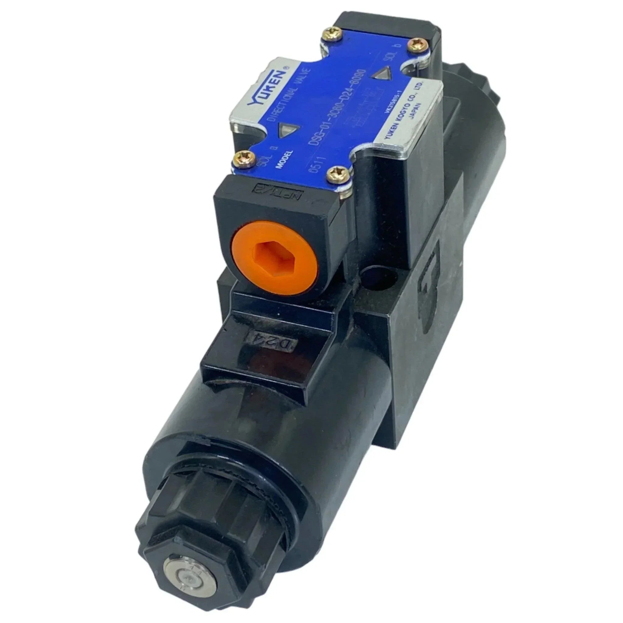 DSG-01-3C60-D24-7090 Yuken Hydraulics Solenoid Directional Valve