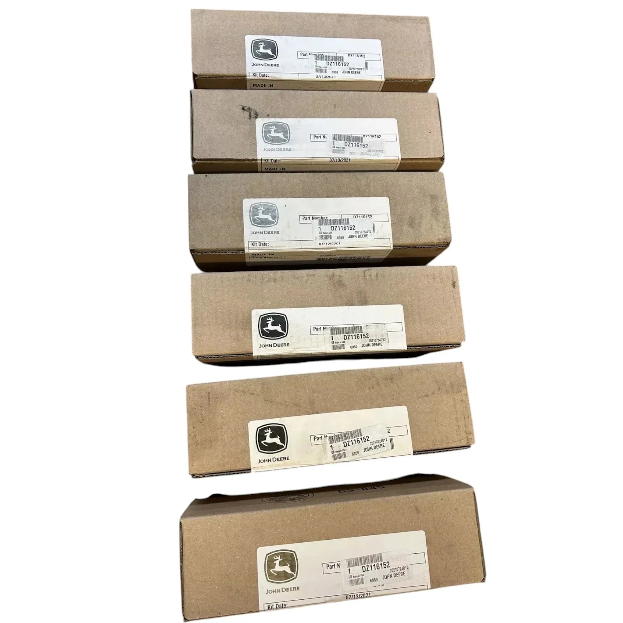 DZ-116152 Genuine John Deere Injectors Set Of Six