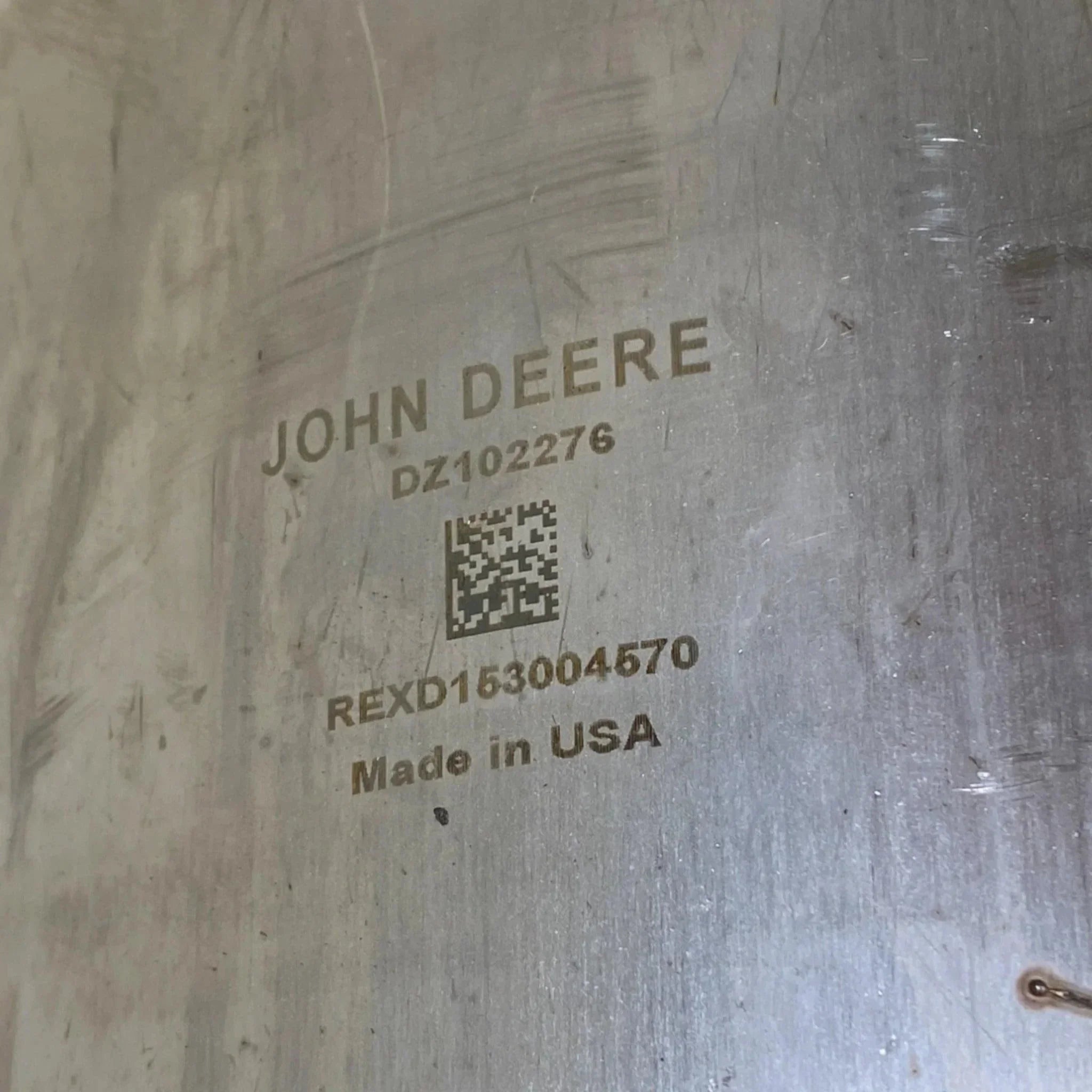 DZ102277 Genuine John Deere DOC Diesel Oxidation Catalyst
