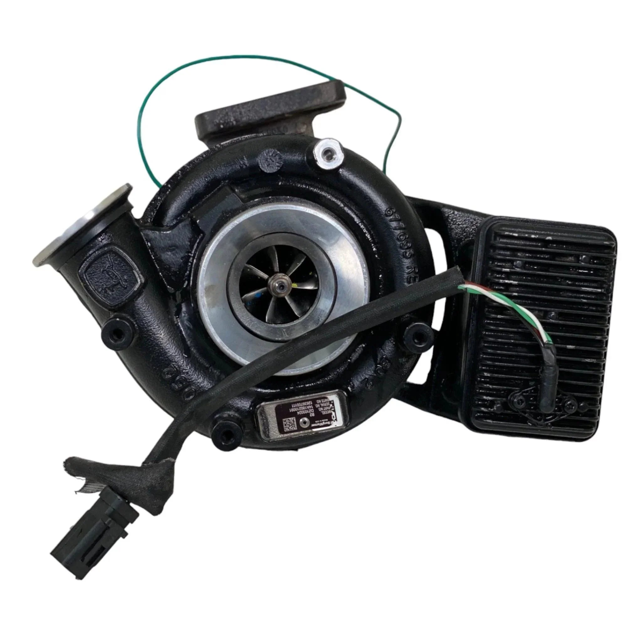 DZ103324 Genuine John Deere Turbocharger With Actuator For 6.8 L Engine