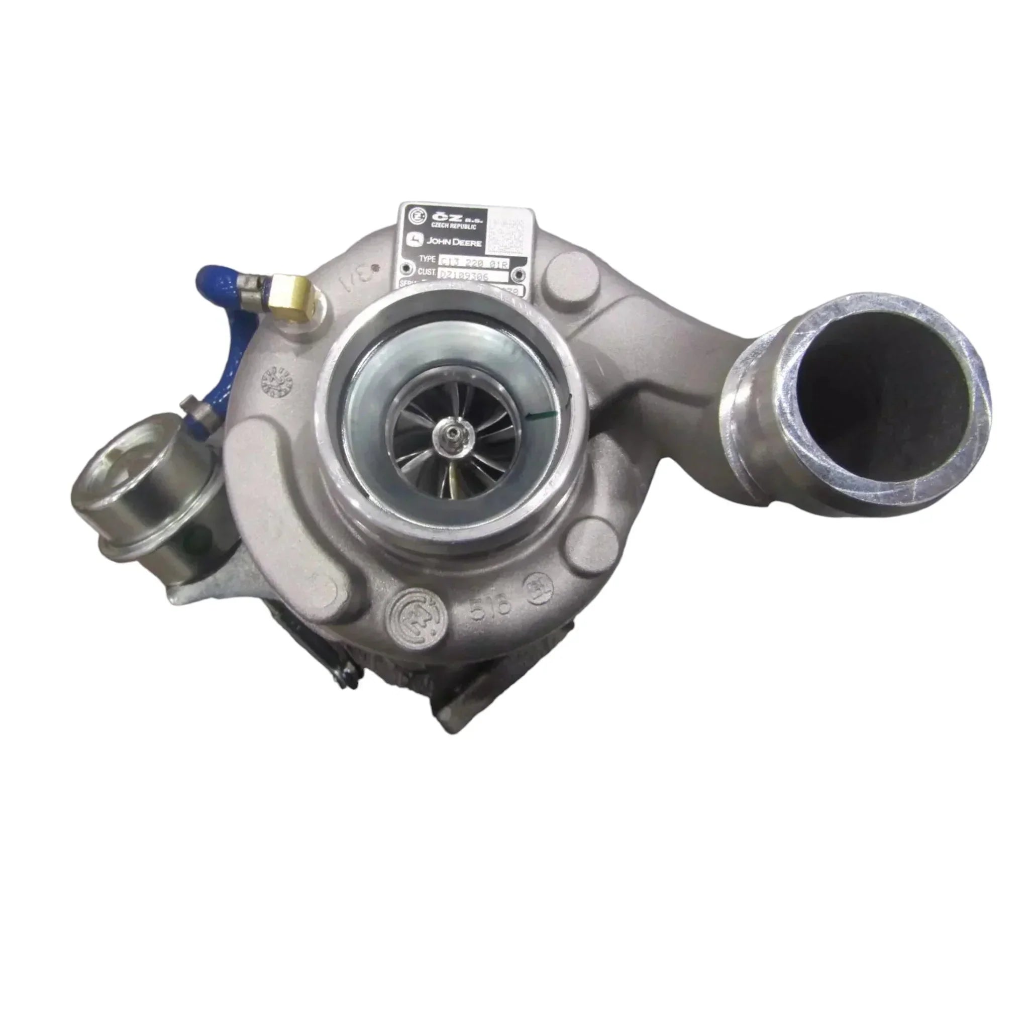 DZ109306 Genuine John Deere Low Compression Discharge Turbocharger