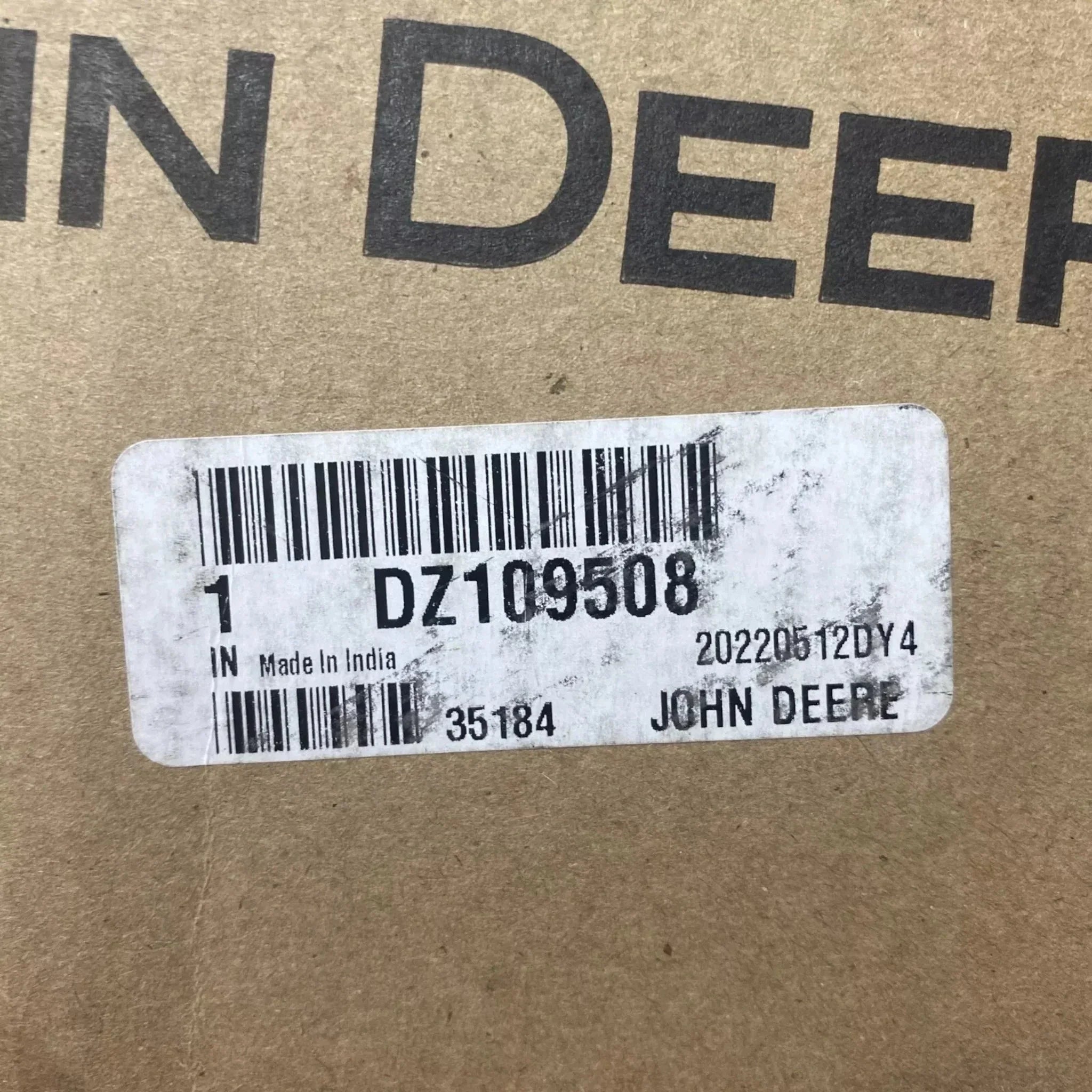 DZ109508 John Deere Turbocharger