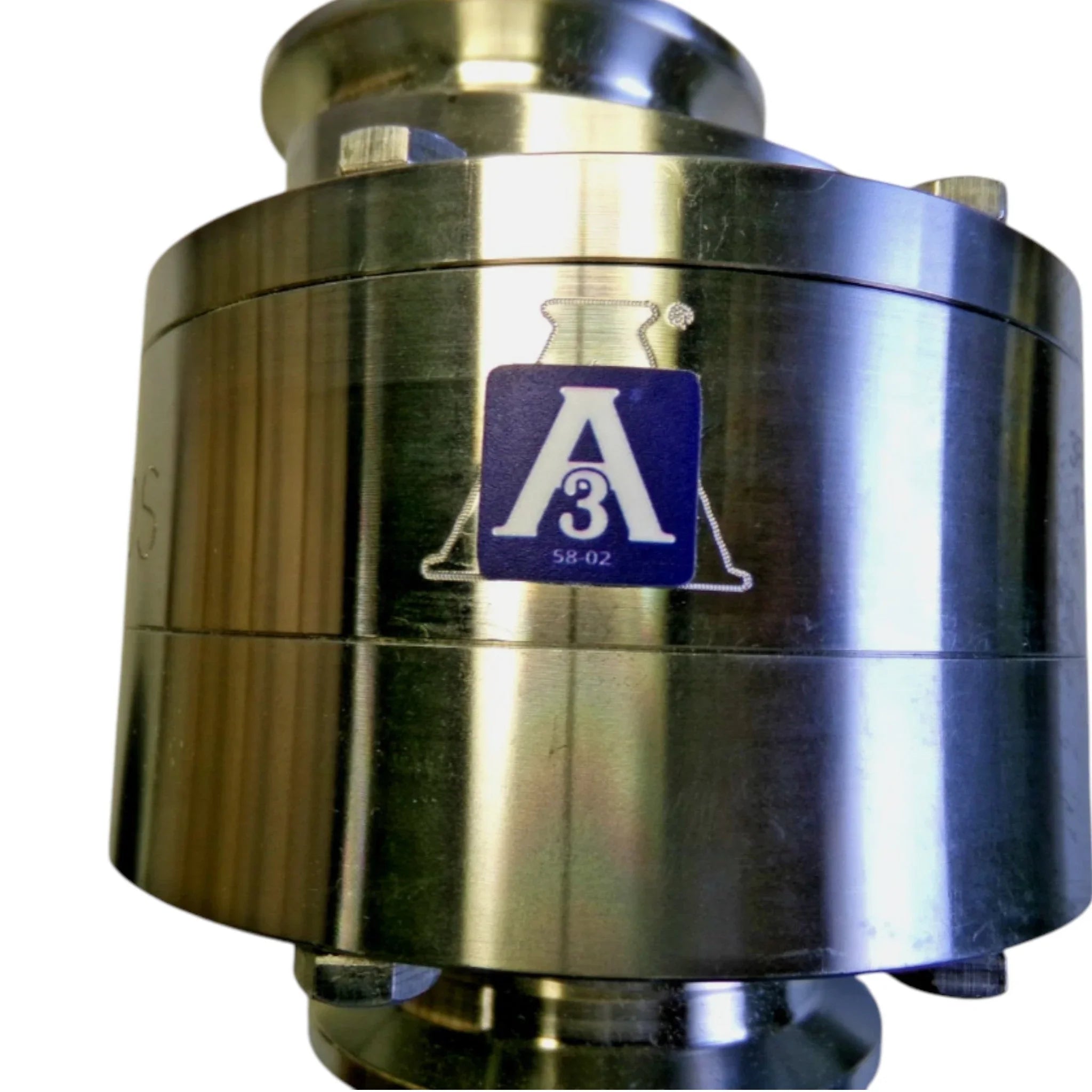 EDF-3A-H-CL-2.0-V-316 Ygros Horizontal EDF Springless Eccentric 3A Stainless Tri-Clamp Check Valve