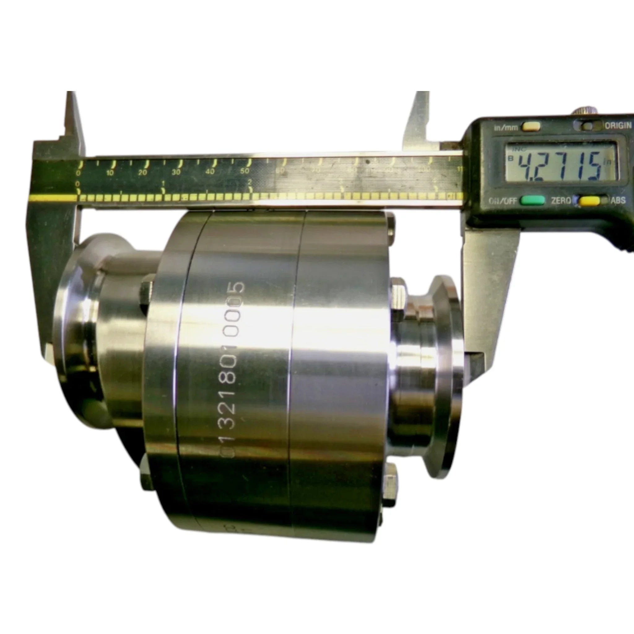 EDF-3A-H-CL-2.0-V-316 Ygros Horizontal EDF Springless Eccentric 3A Stainless Tri-Clamp Check Valve