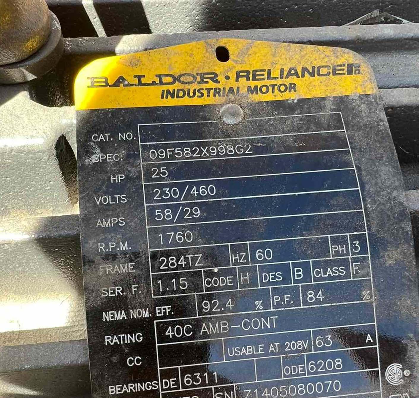Egdm4103T Genuine Baldor Electric Motor