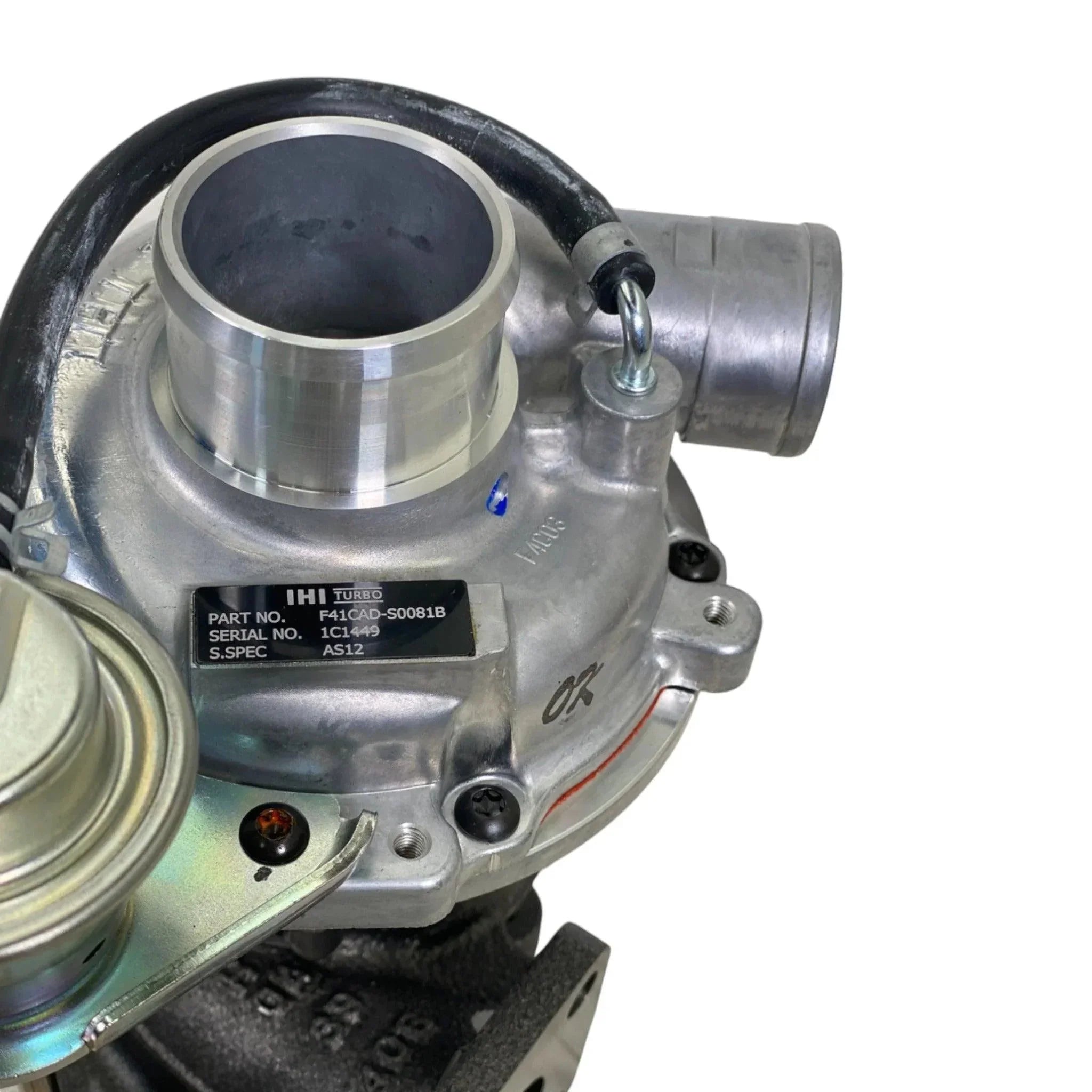 F41Cad-S0081Bn Genuine Ihi Turbocharger Rhf4