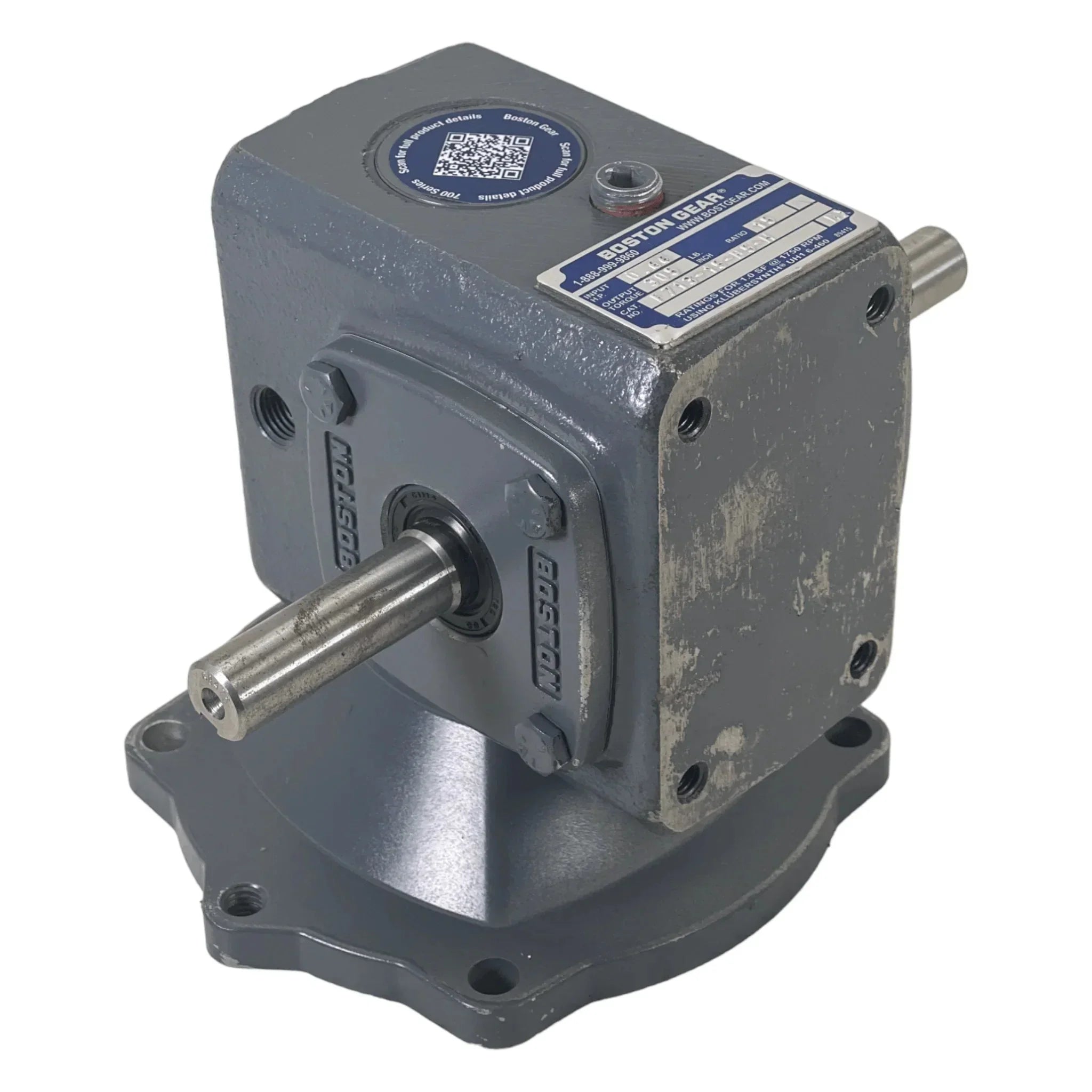 F713-15-B5-H Genuine Boston Gear Worm Gear Speed Reducer