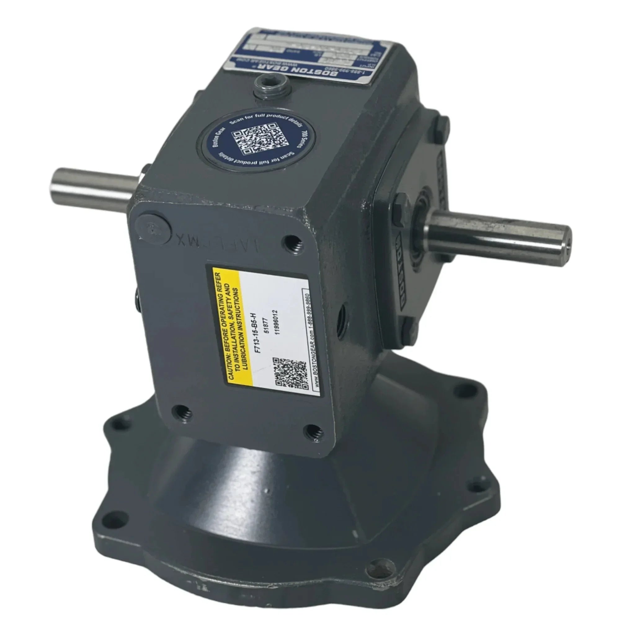 F713-15-B5-H Genuine Boston Gear Worm Gear Speed Reducer