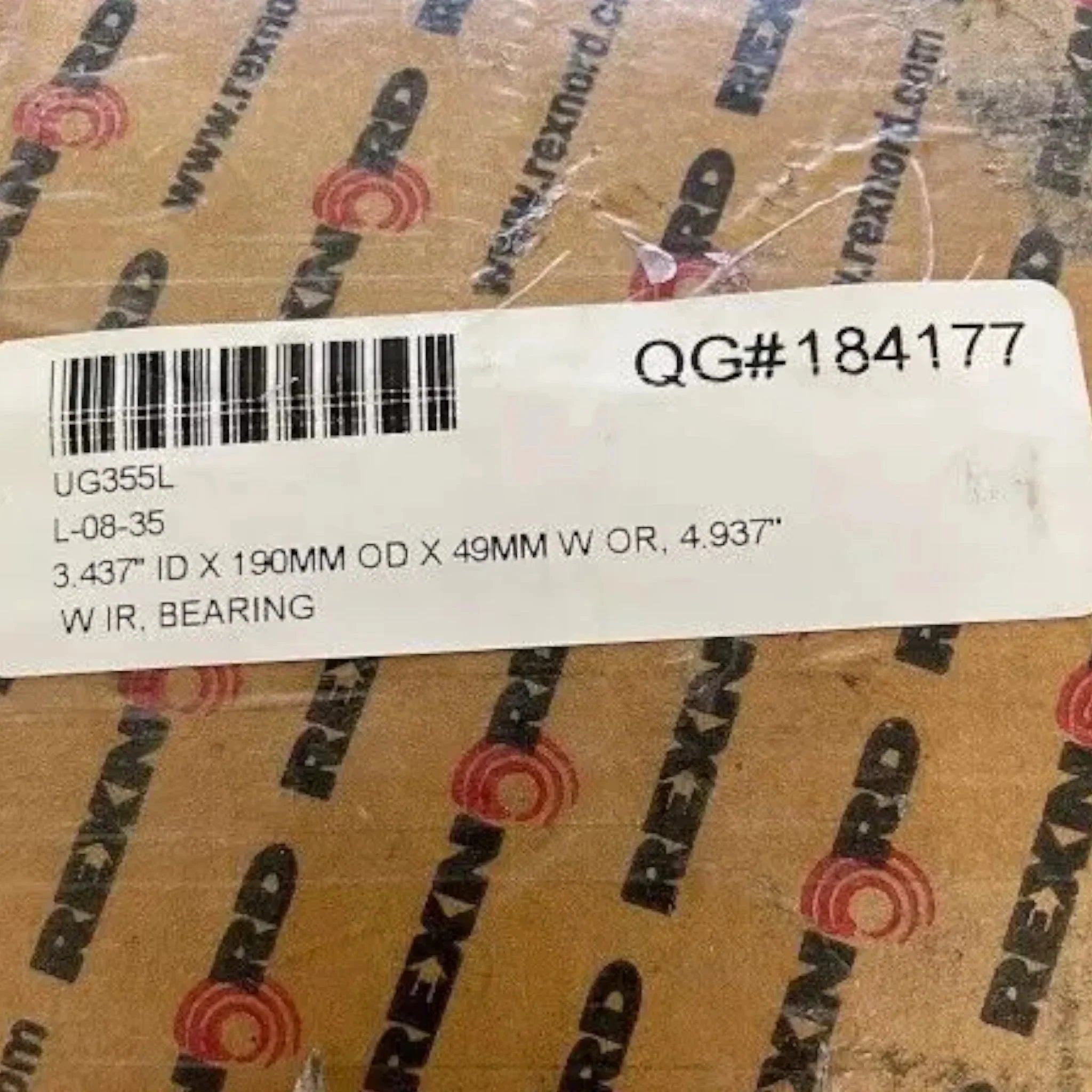 FCEU355 Rexnord Ball Bearing Flange Unit
