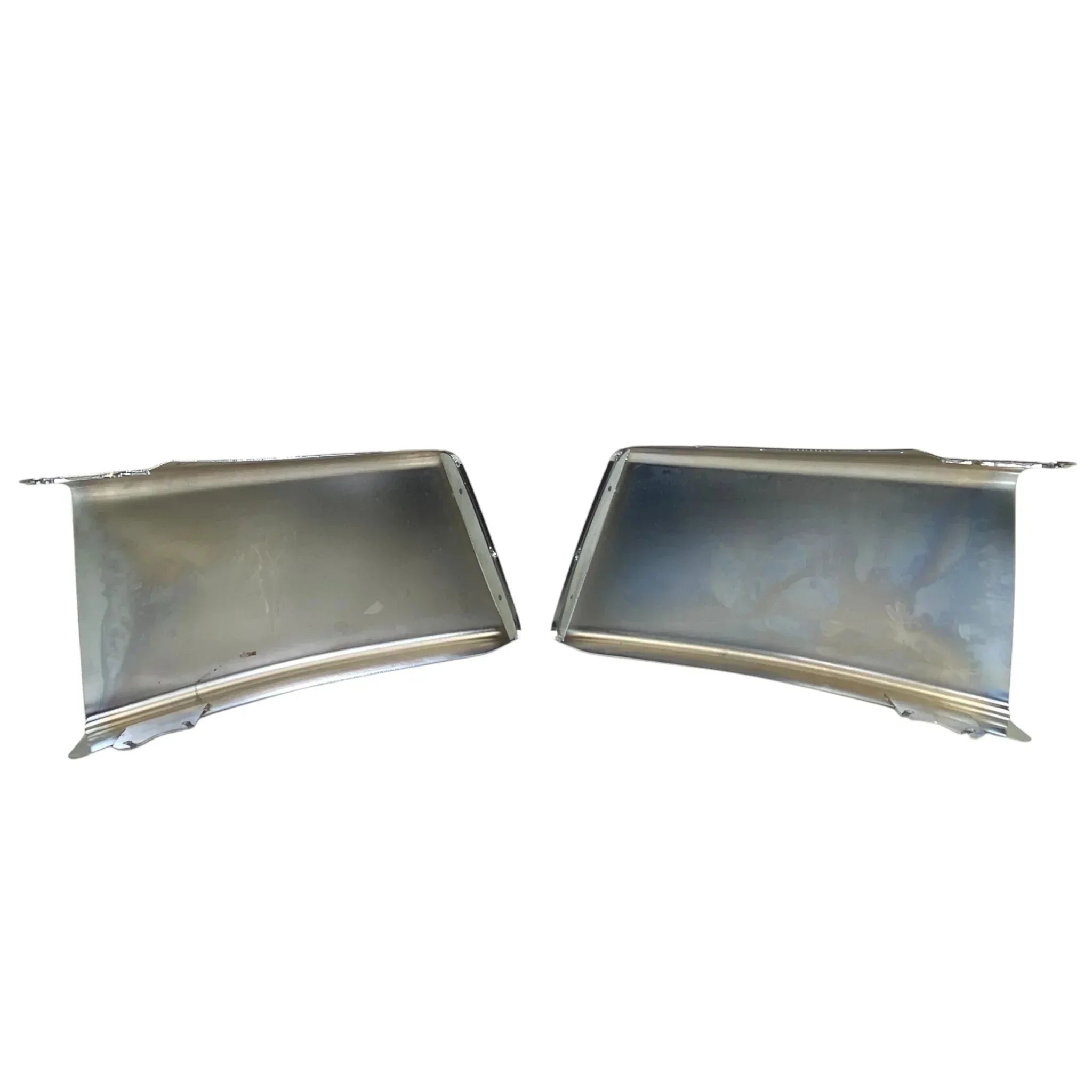 FR-115A L FR-115A R Freightliner Chrome Front Bumper Left & Right Side Corner