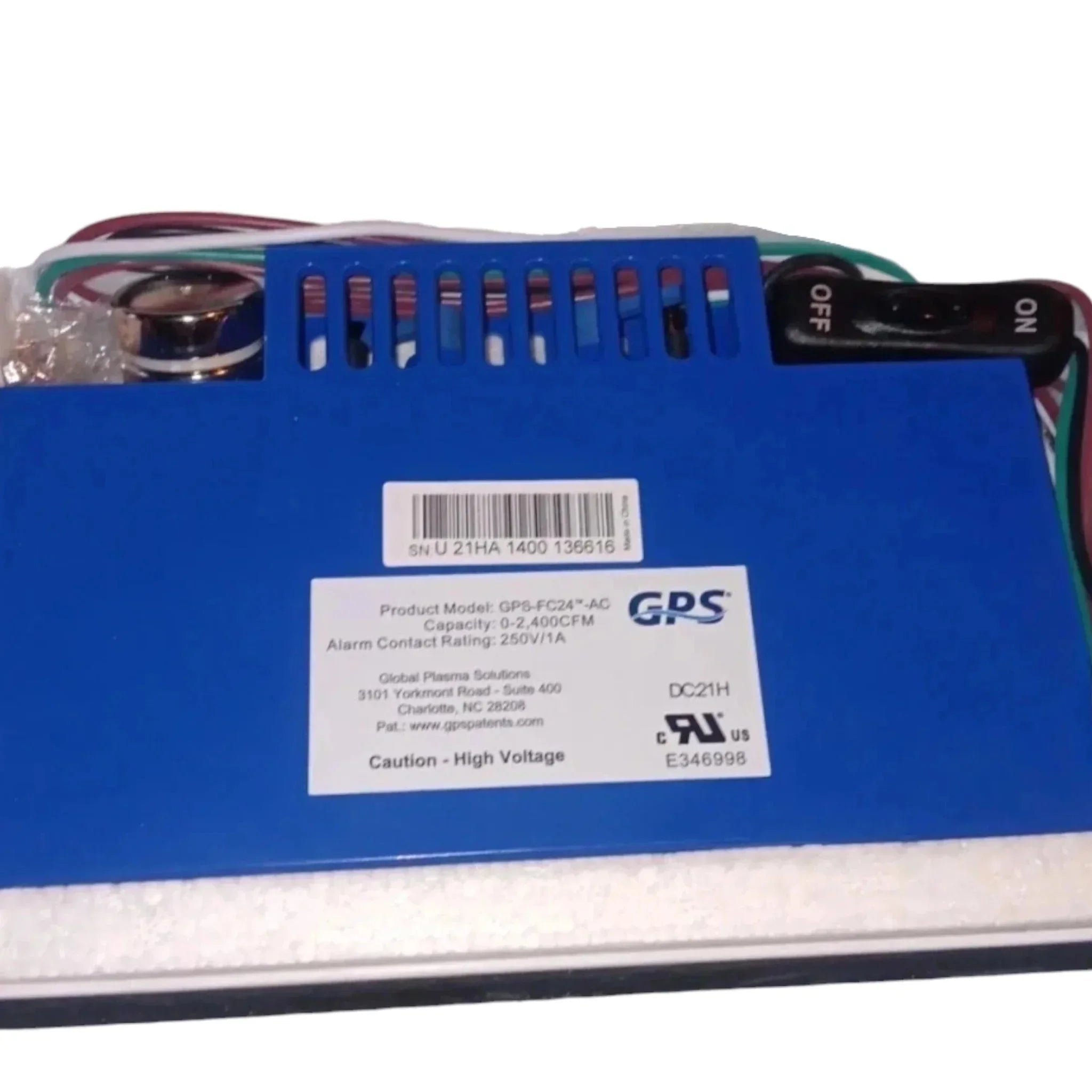 GPS-FC24-AC Genuine GPS Air Ionization System