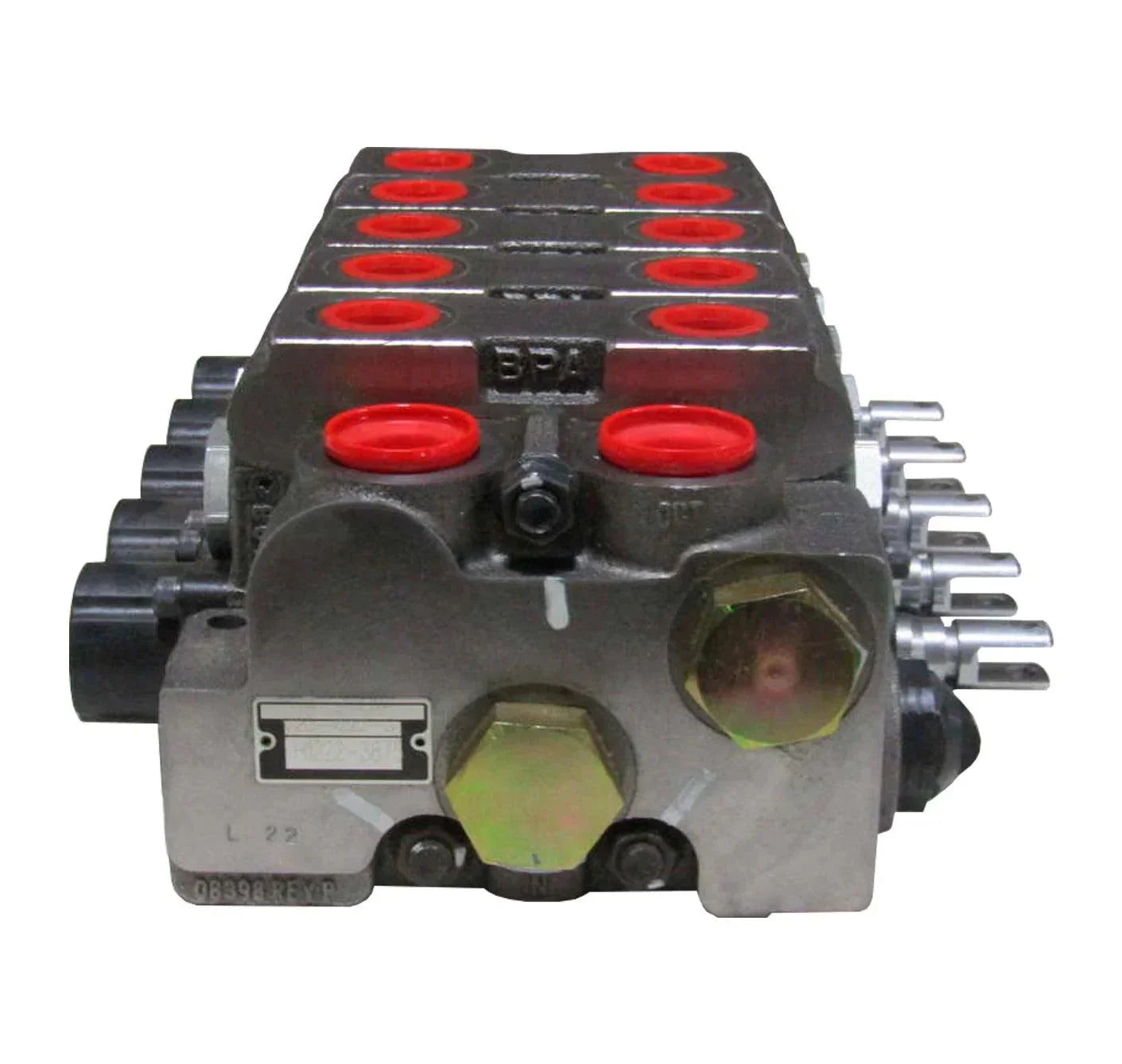 H1222-3875 Parker 5 Spool V20P Gresen Directional Hydraulic Control Valve
