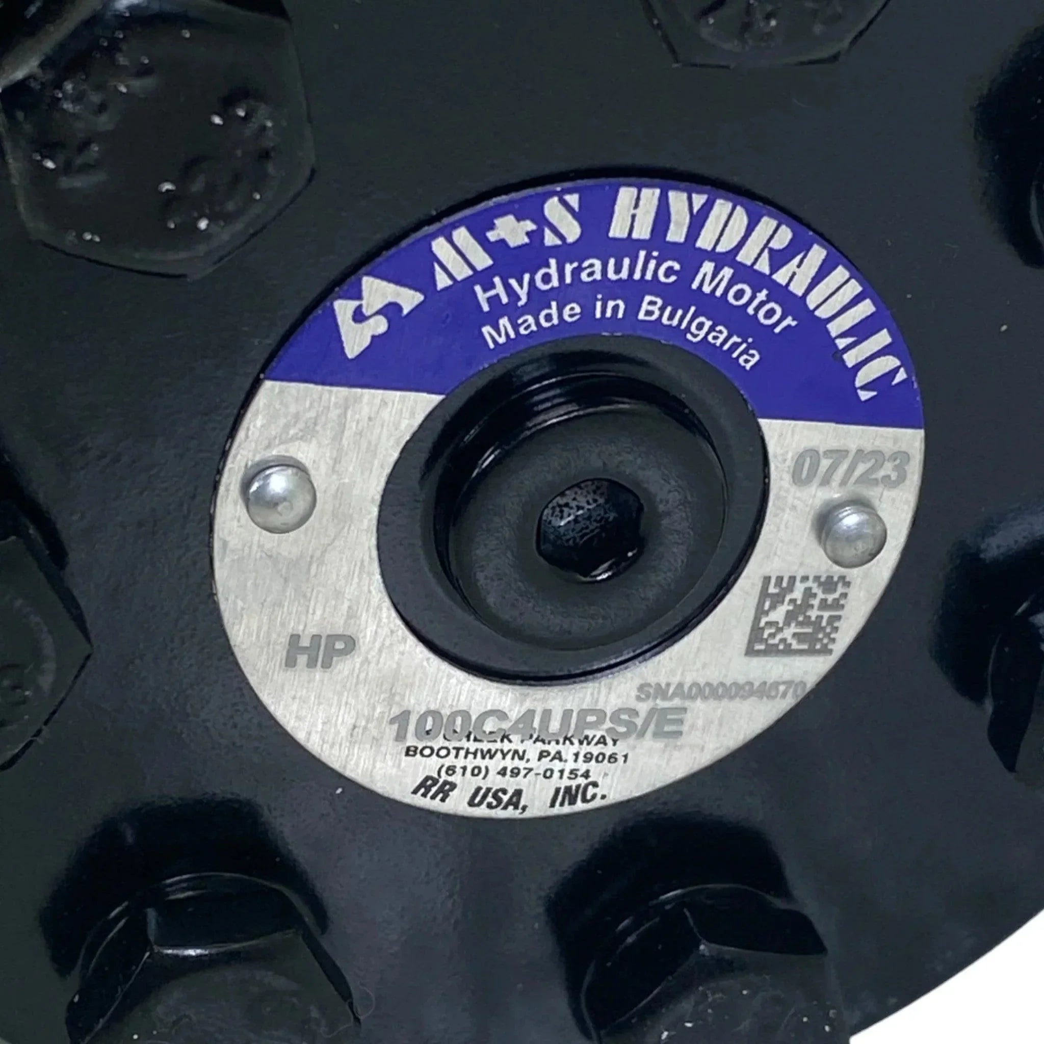 HP100C4UPS/E MS Hydraulic Hydraulic Motor