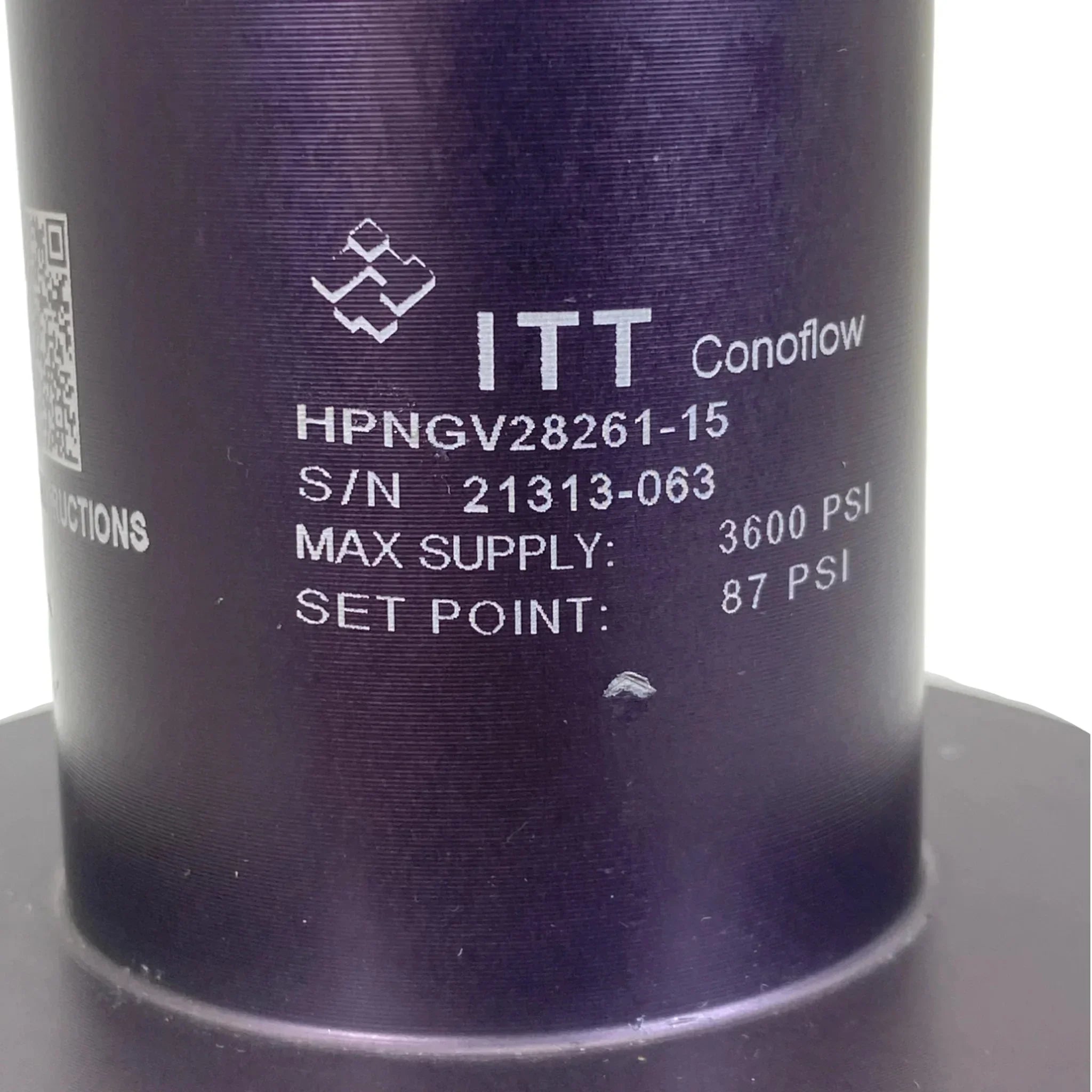 HPNGV28261-15 ITT Fuel Regulator