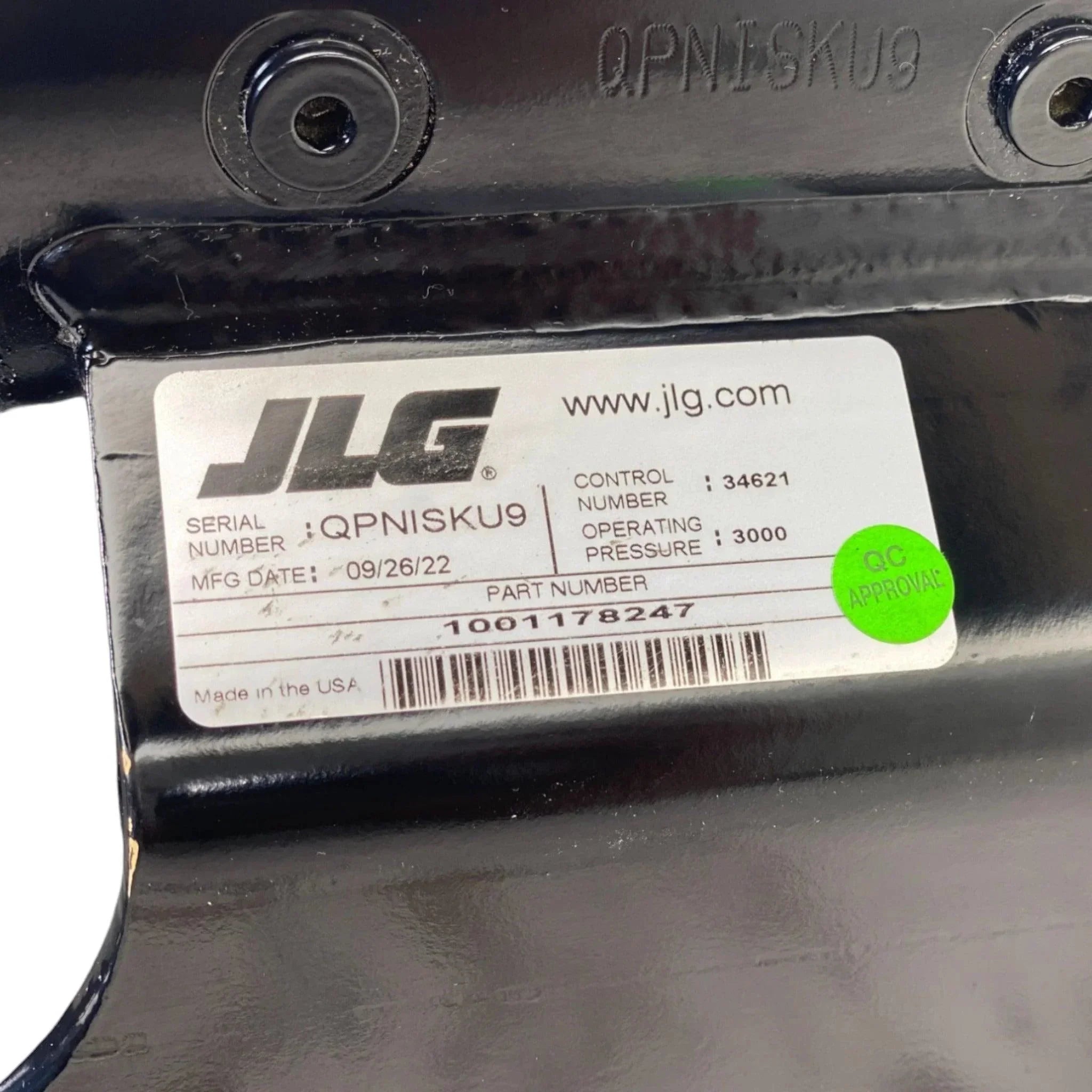 JL1001178247 Genuine JLG Platform Rotate Actuator