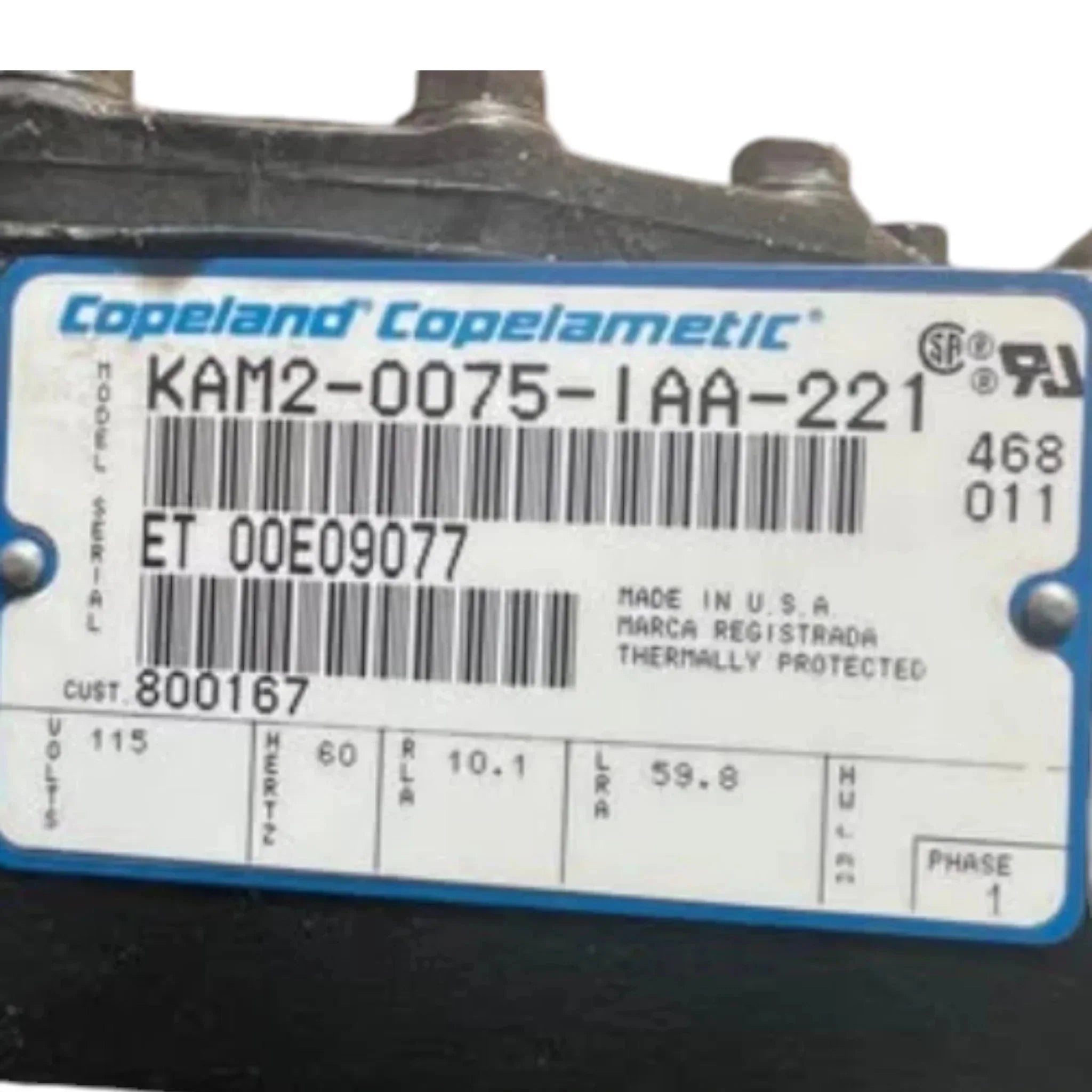 KAM20075IAA221 Copeland Compressor