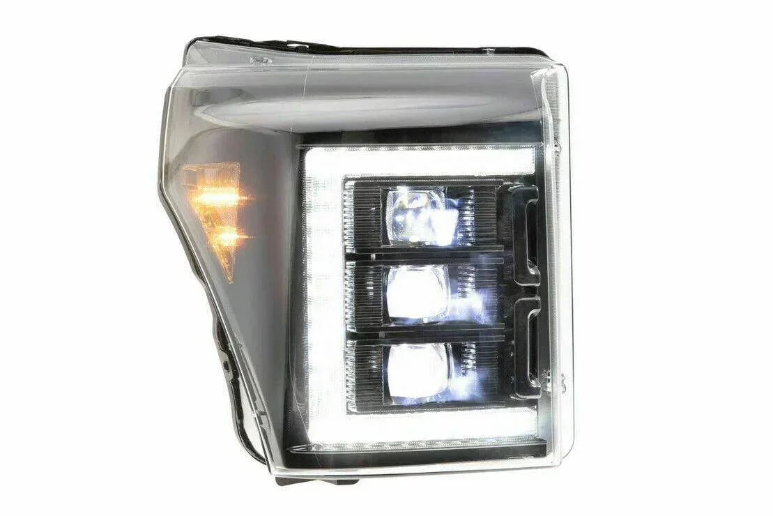Lf505-Asm Mirimoto Xb Led Plug And Play Headlight Assembly Set For F-250 F-350